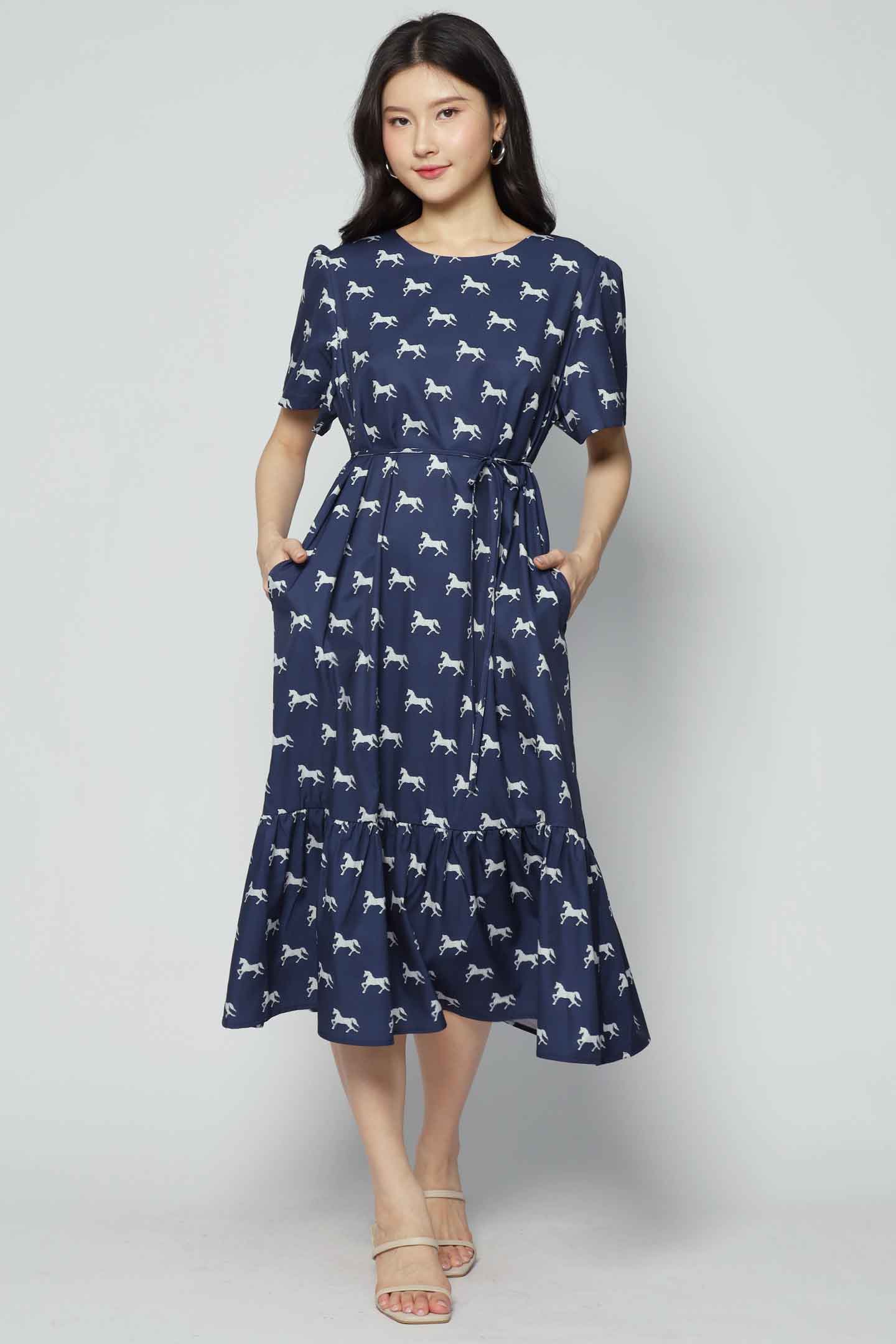 Xing Dress in Stallion