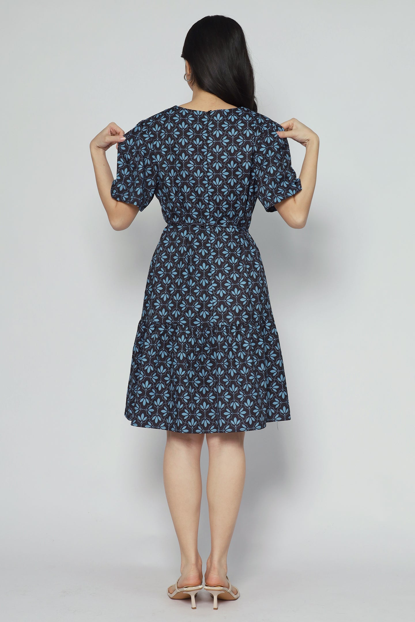 Yue Dress in Petal Whisper