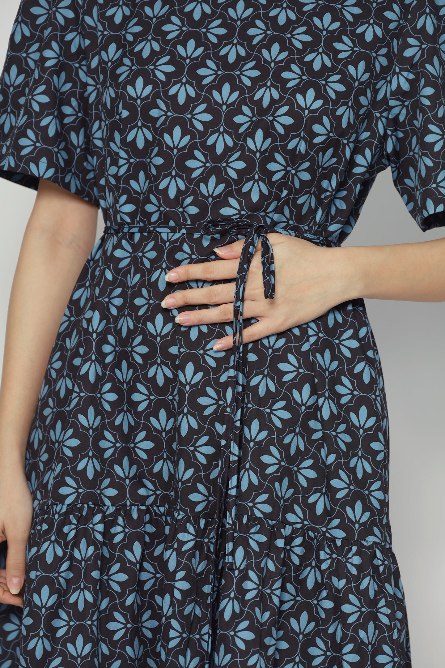 Yue Dress in Petal Whisper