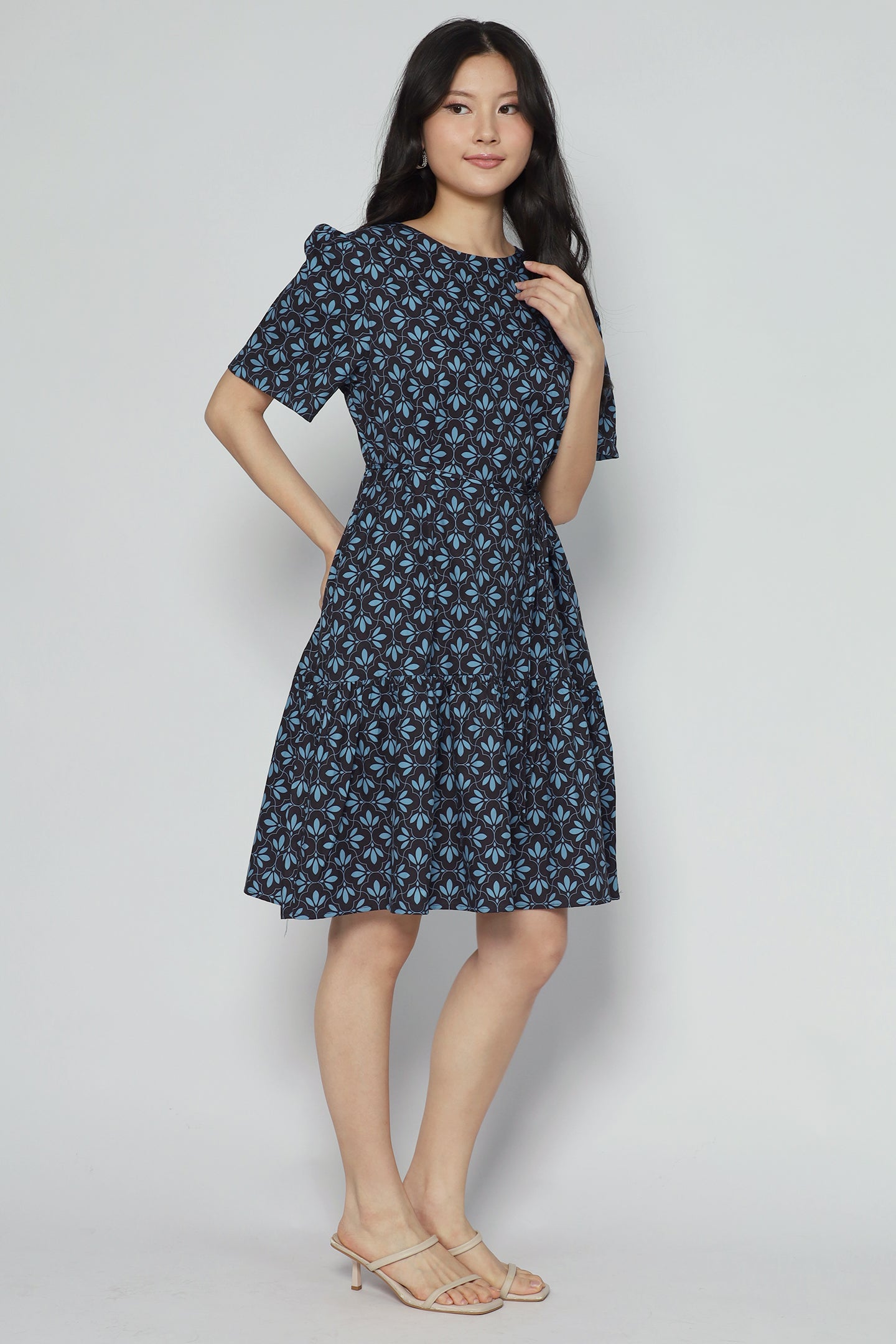 Yue Dress in Petal Whisper