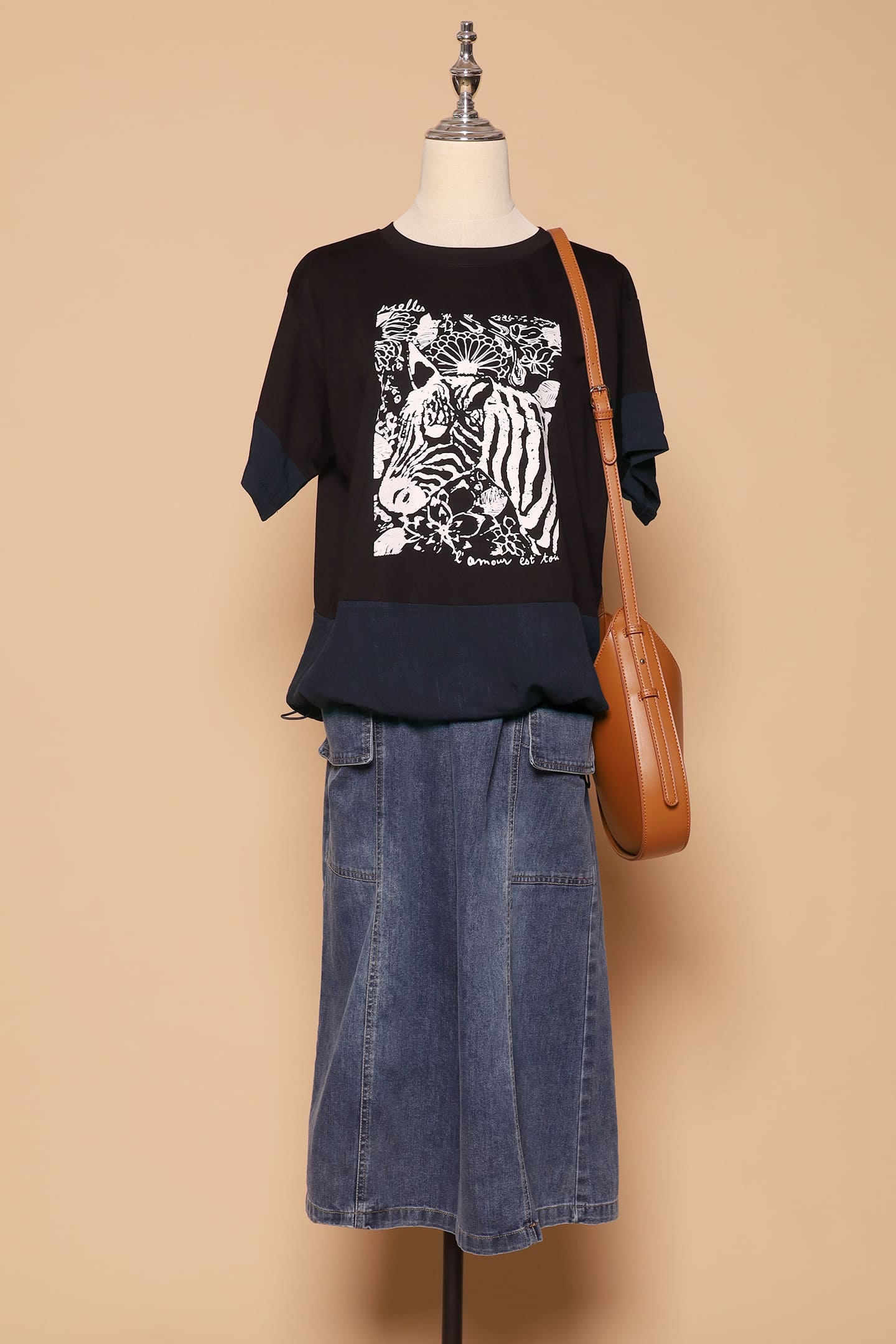 PO - Zebra Printed Top