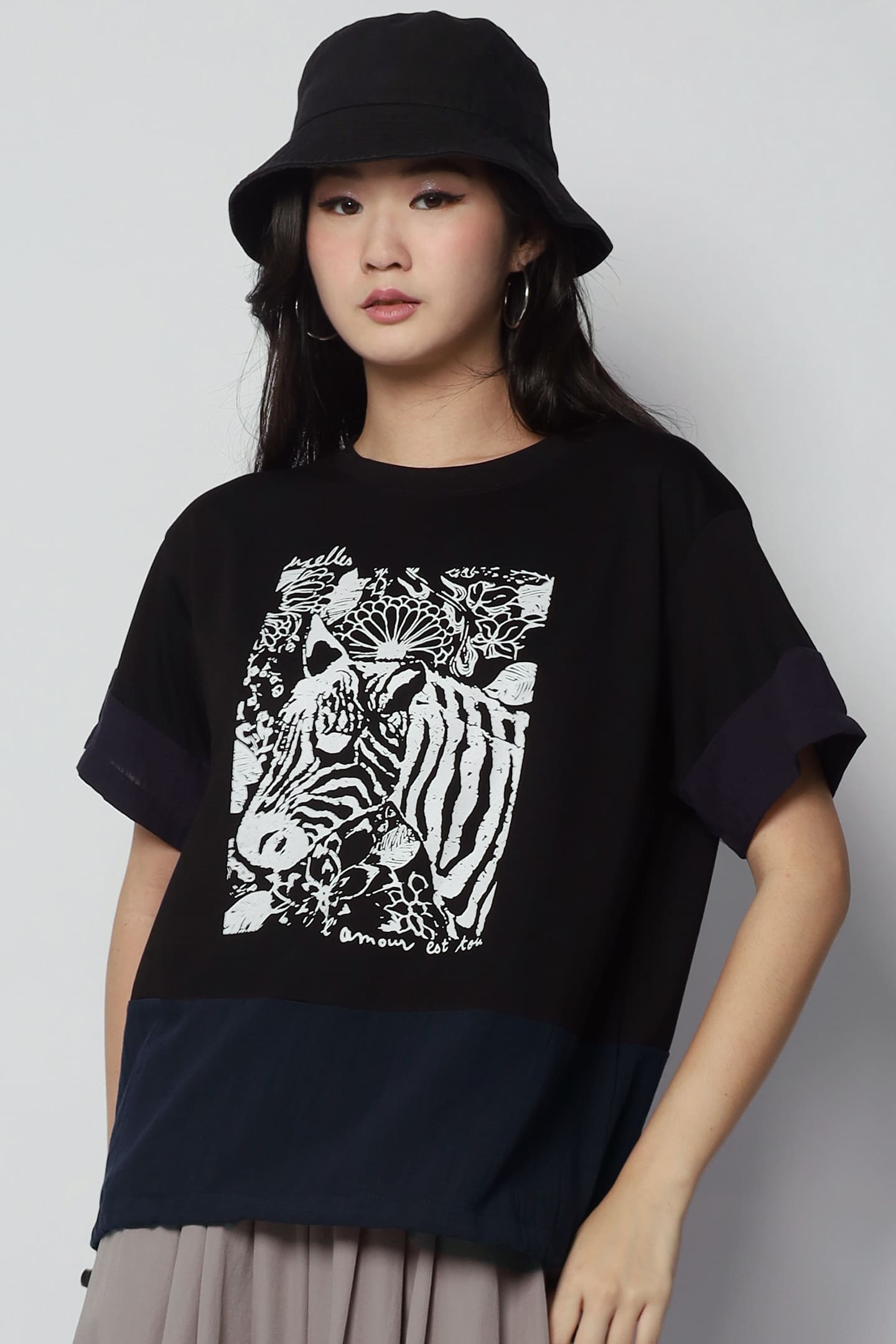 Presley Zebra Top