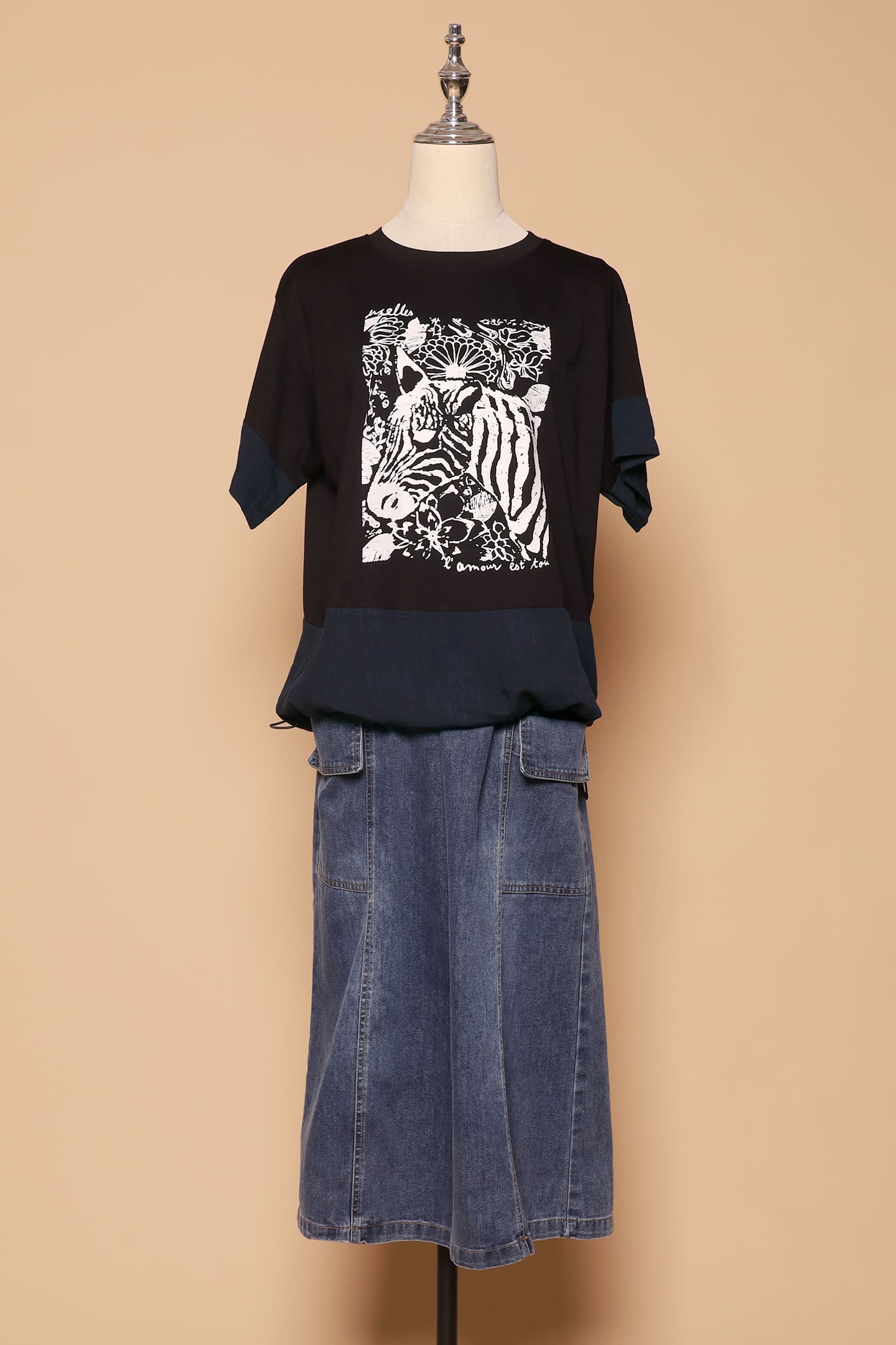 PO - Zebra Printed Top