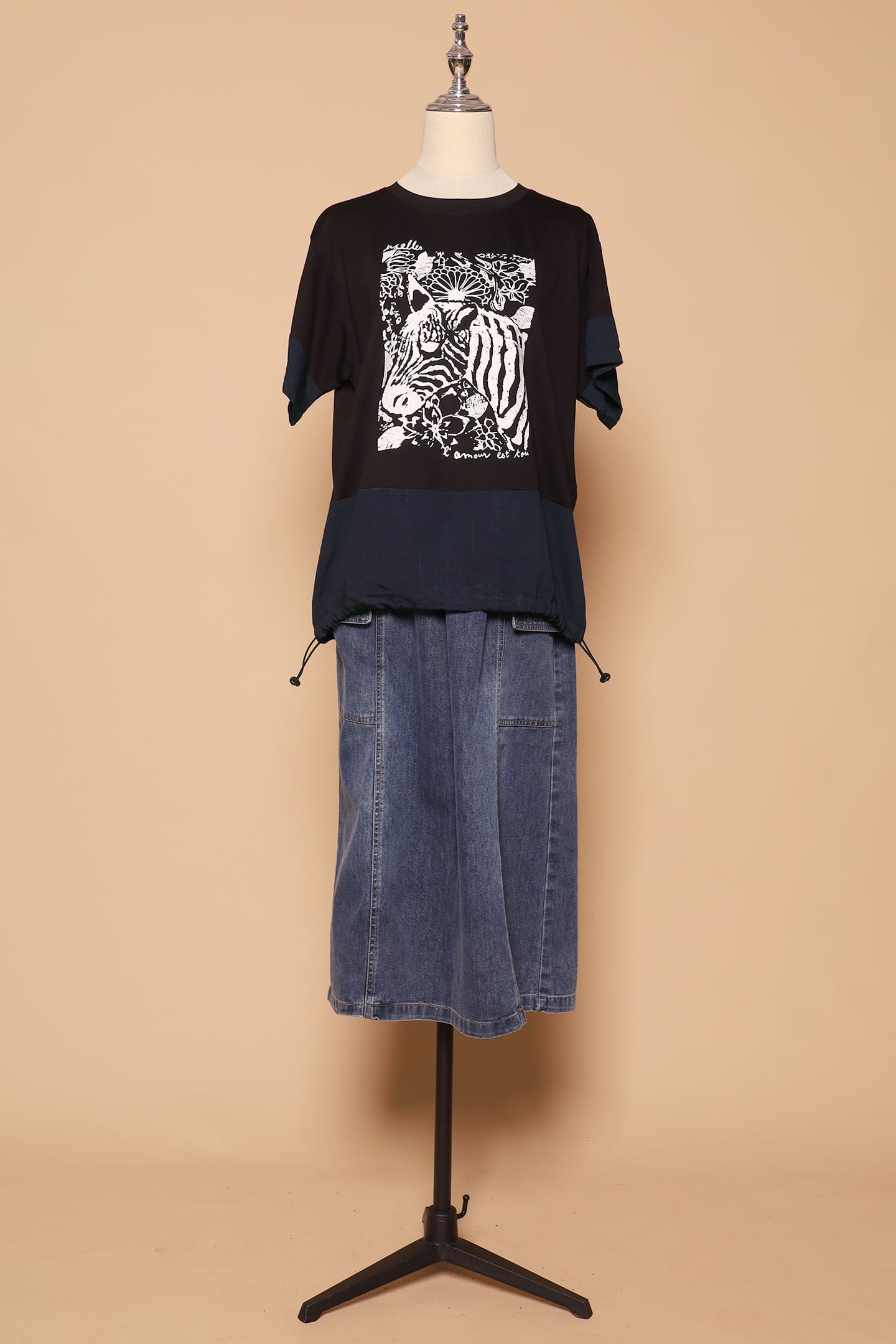 PO - Zebra Printed Top