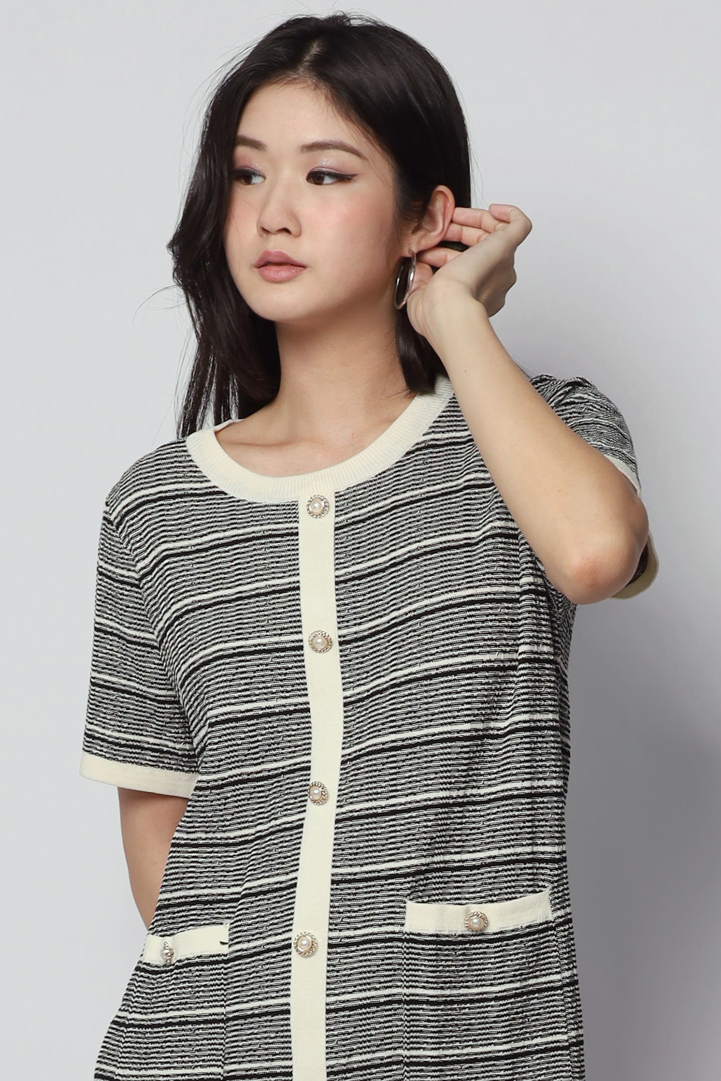 Zilly Knit Dress in Black