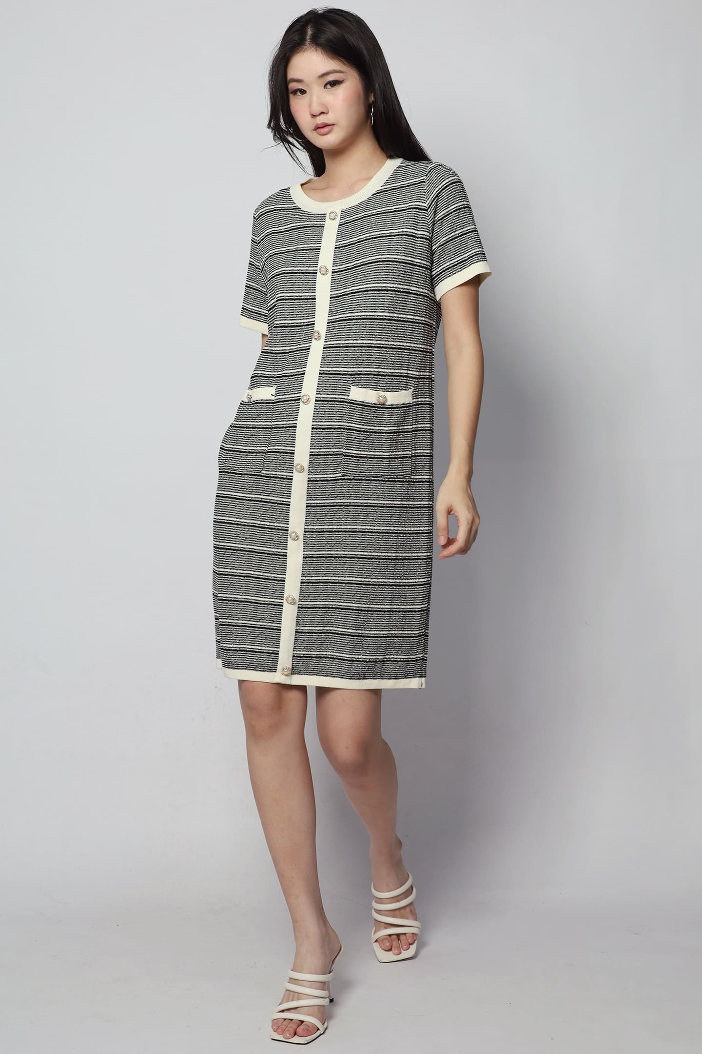 Zilly Knit Dress in Black