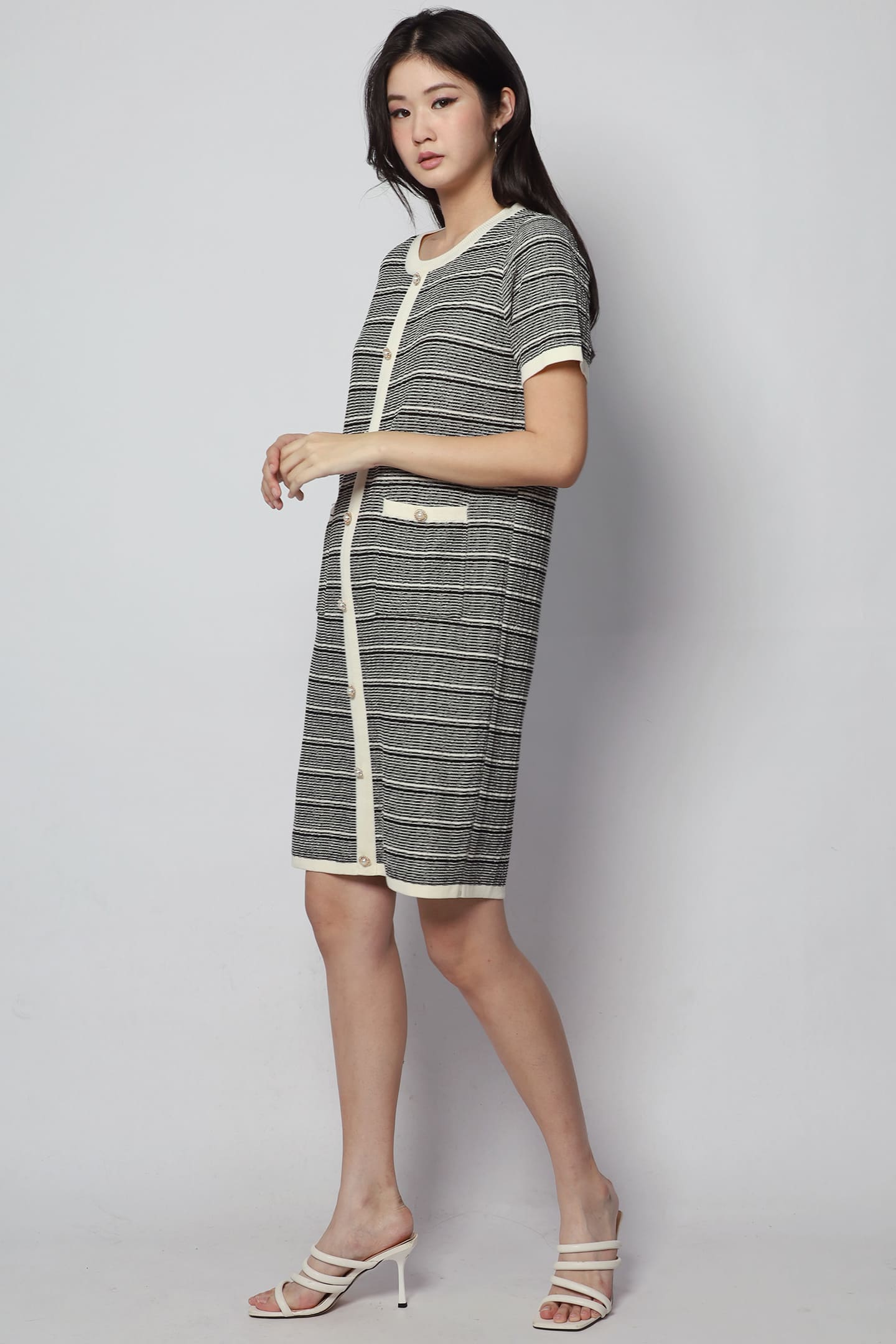 Zilly Knit Dress in Black