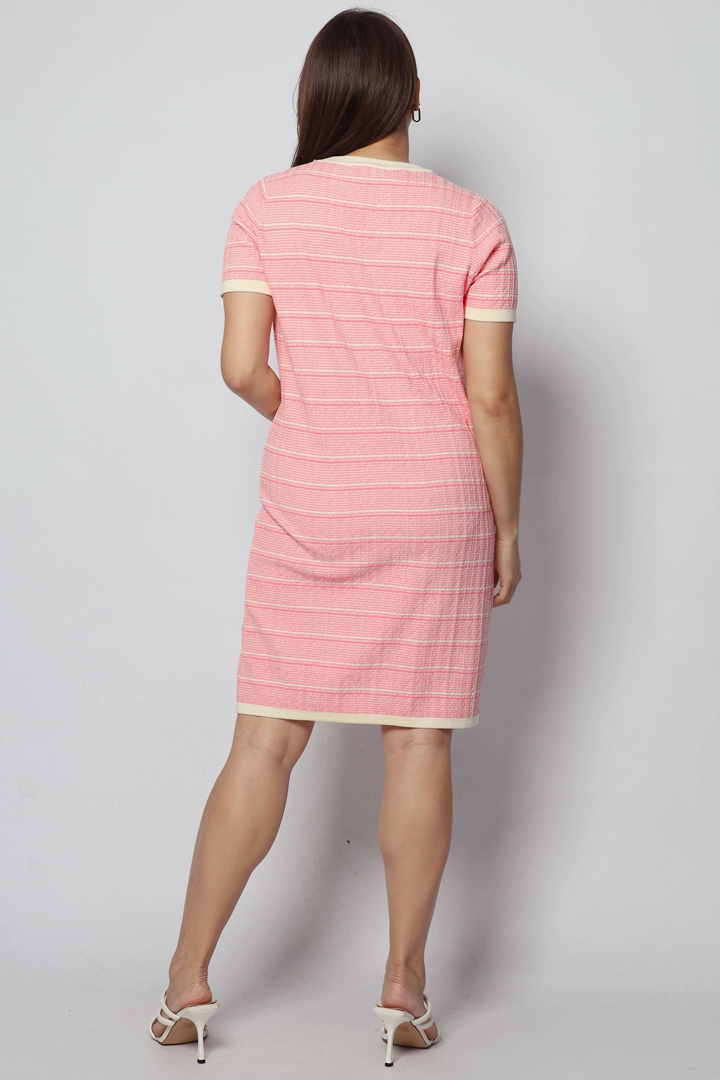 Zilly Knit Dress in Pink
