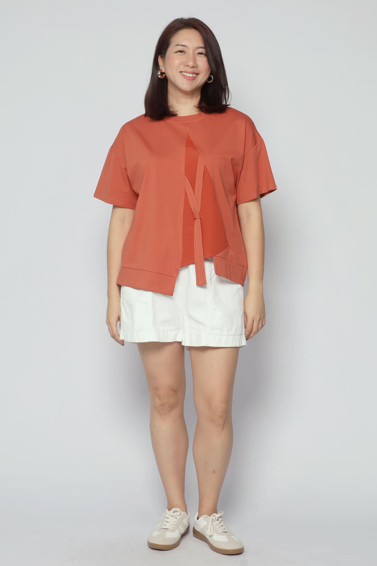 Backorders Easy by TE - Adrina Top in Orange