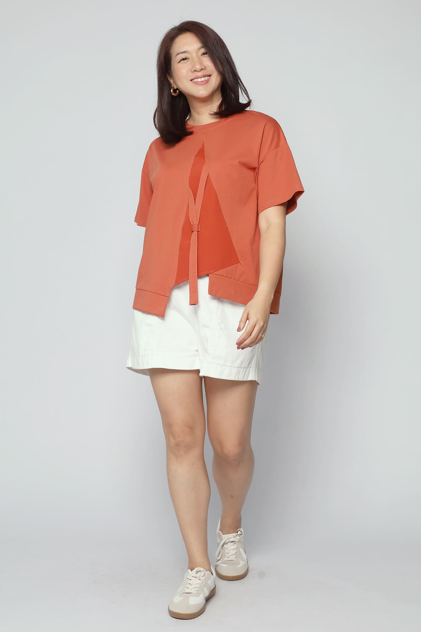 Backorders Easy by TE - Adrina Top in Orange