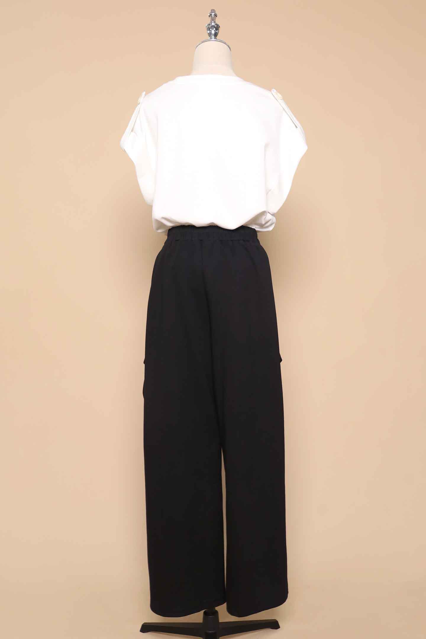 PO - Aero Cargo Pants in Black