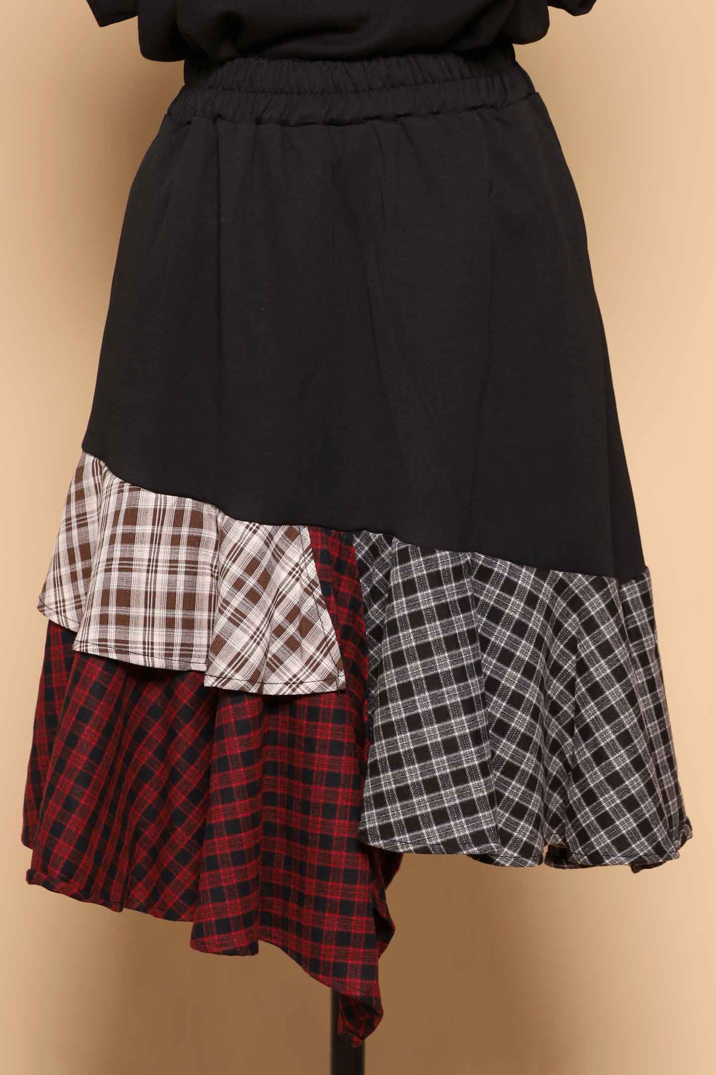 PO - Aira Skirt in Checks