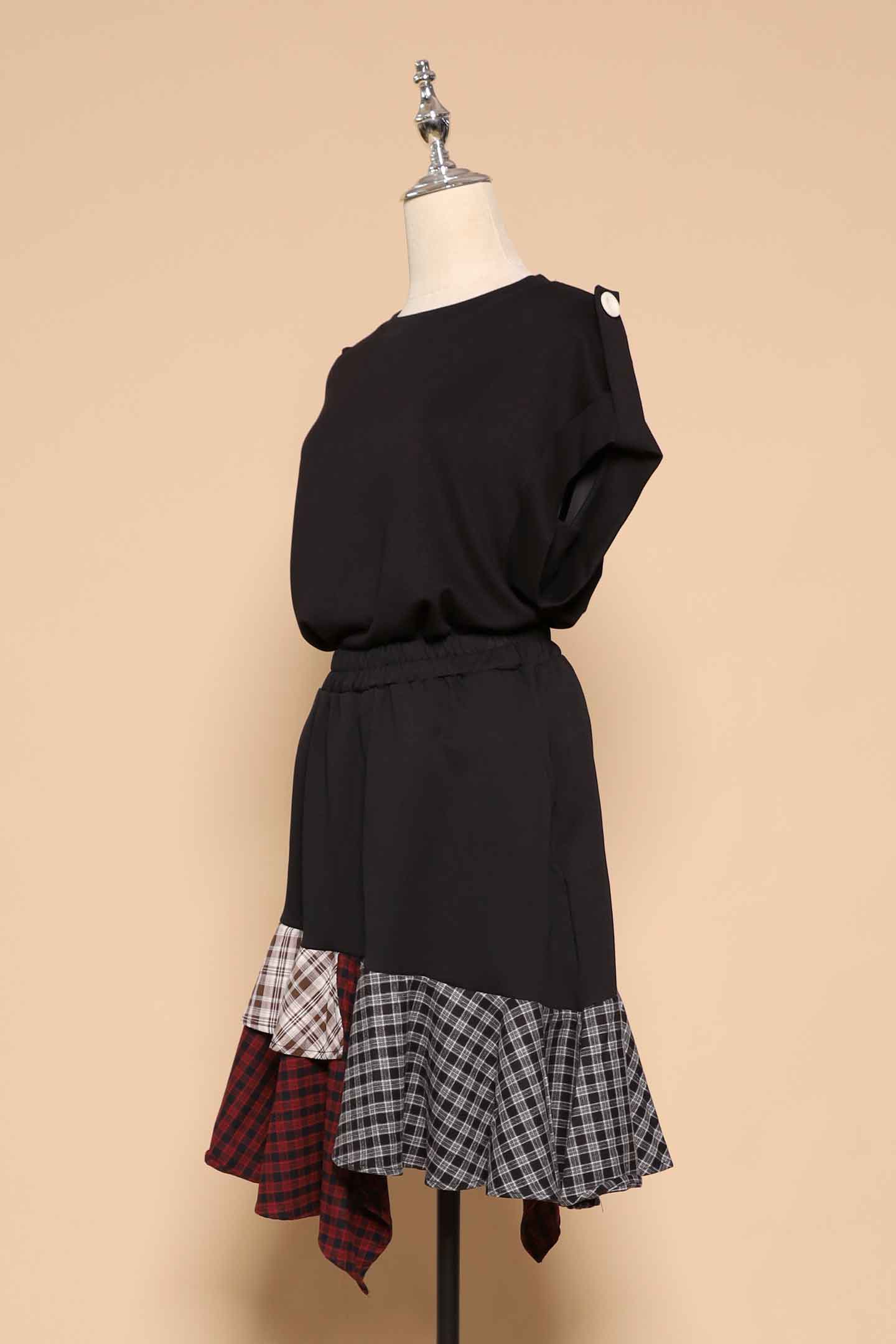 PO - Aira Skirt in Checks