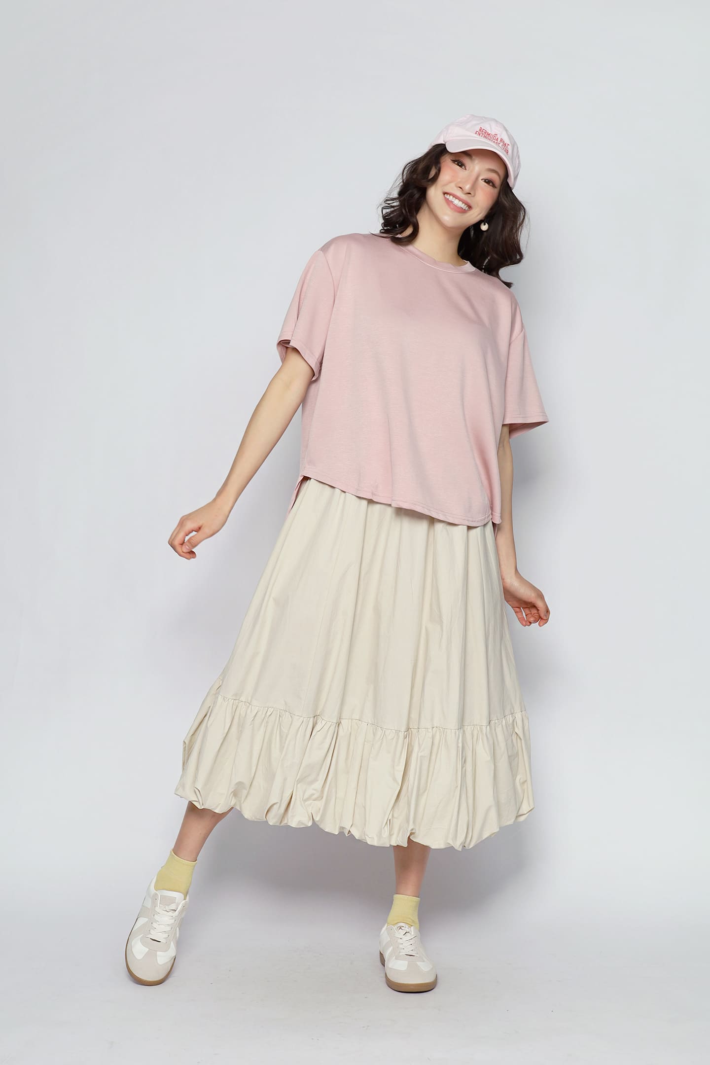 JOY - Airy Top in Pink