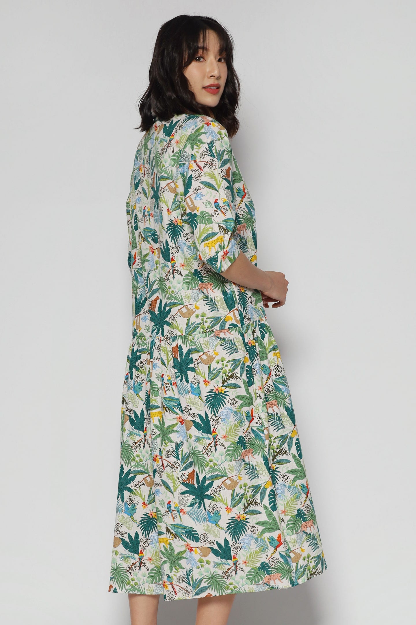 Alexis Dress in Jungle