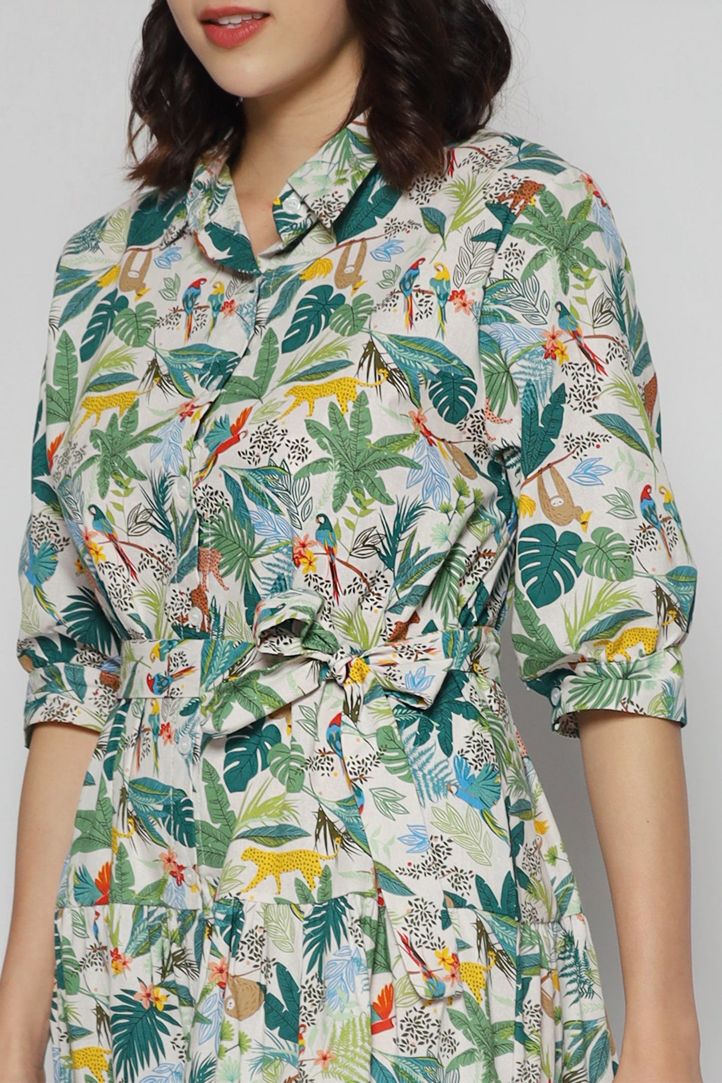 Alexis Dress in Jungle