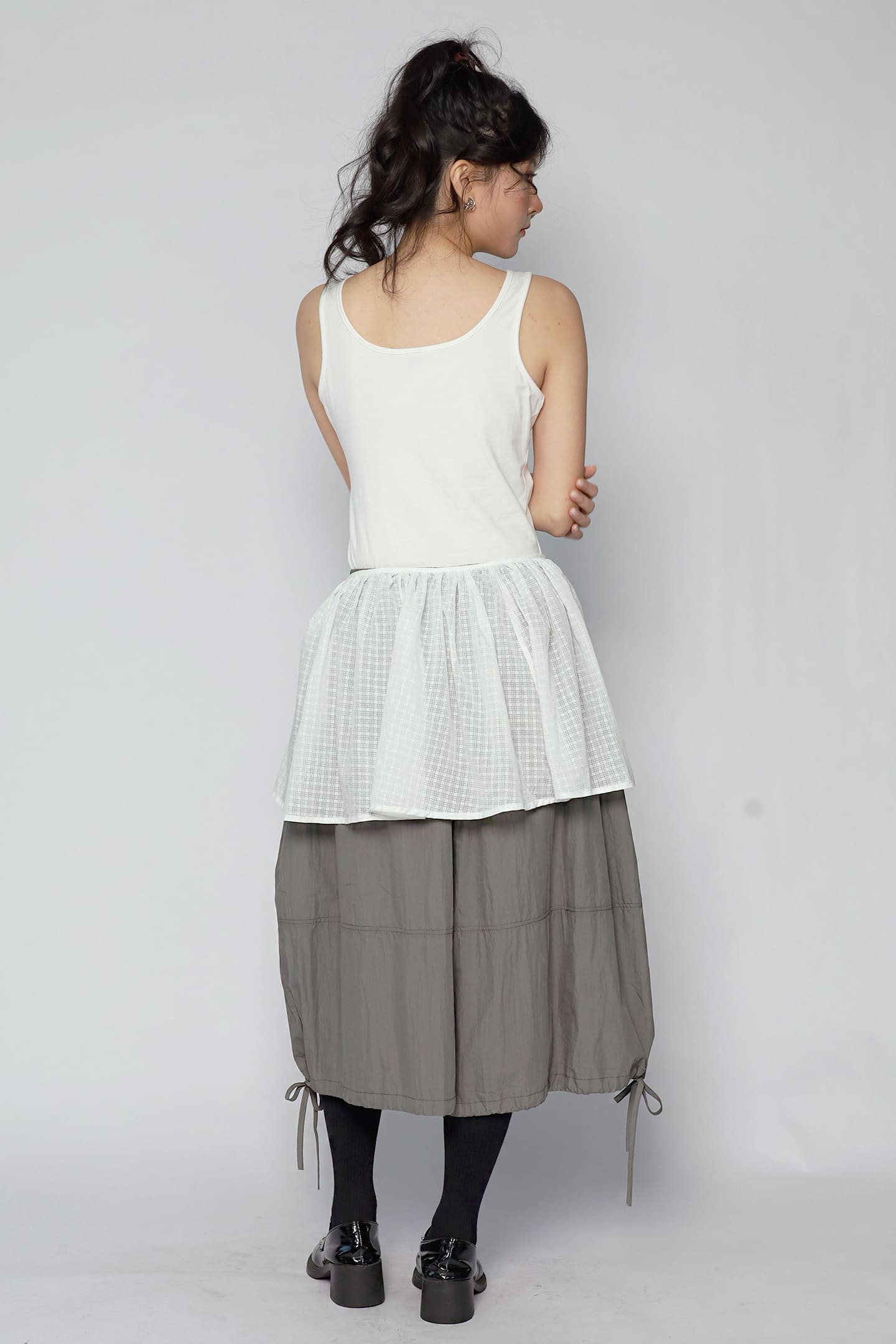 JOY- Alba Layer Wrap in White