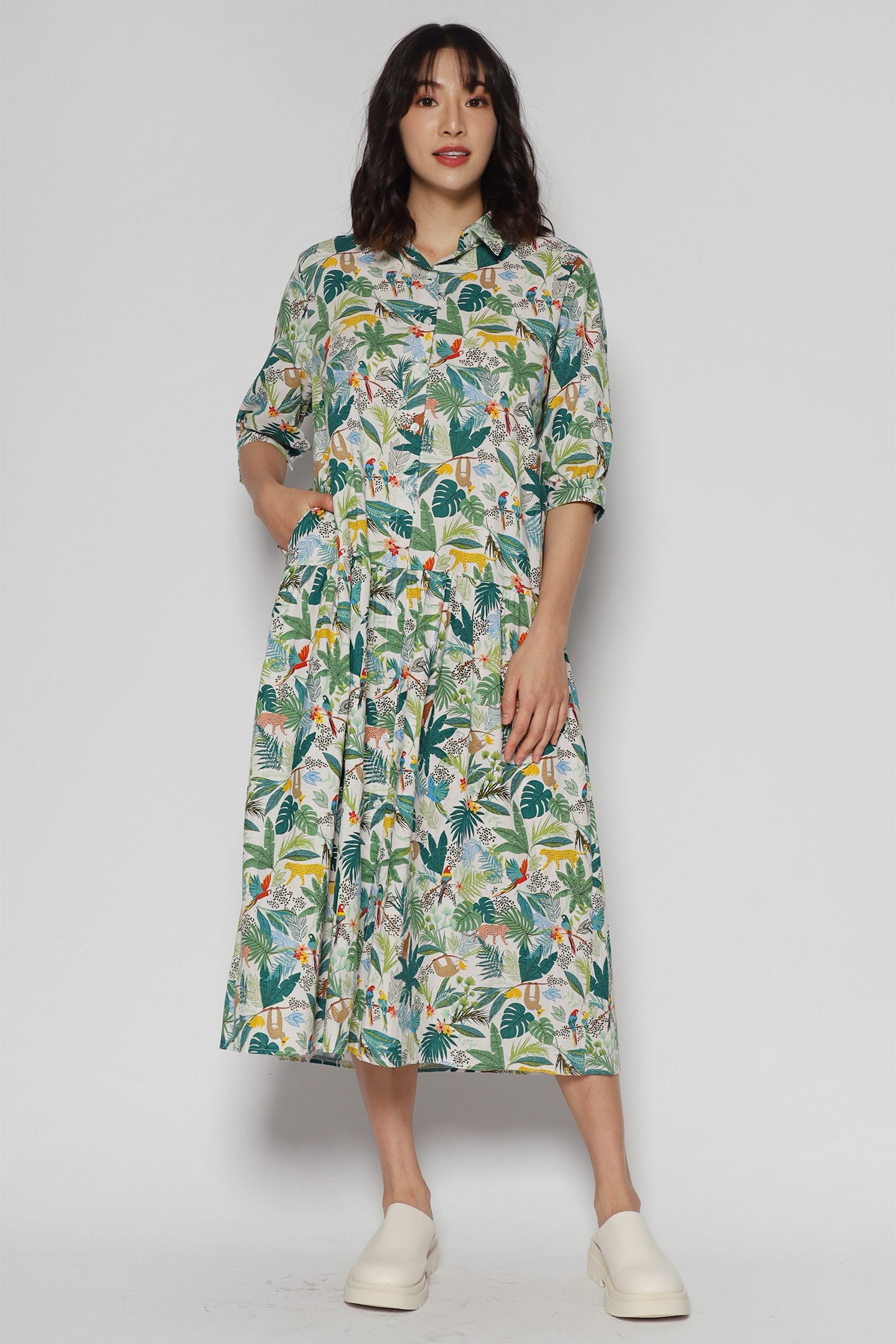 Alexis Dress in Jungle