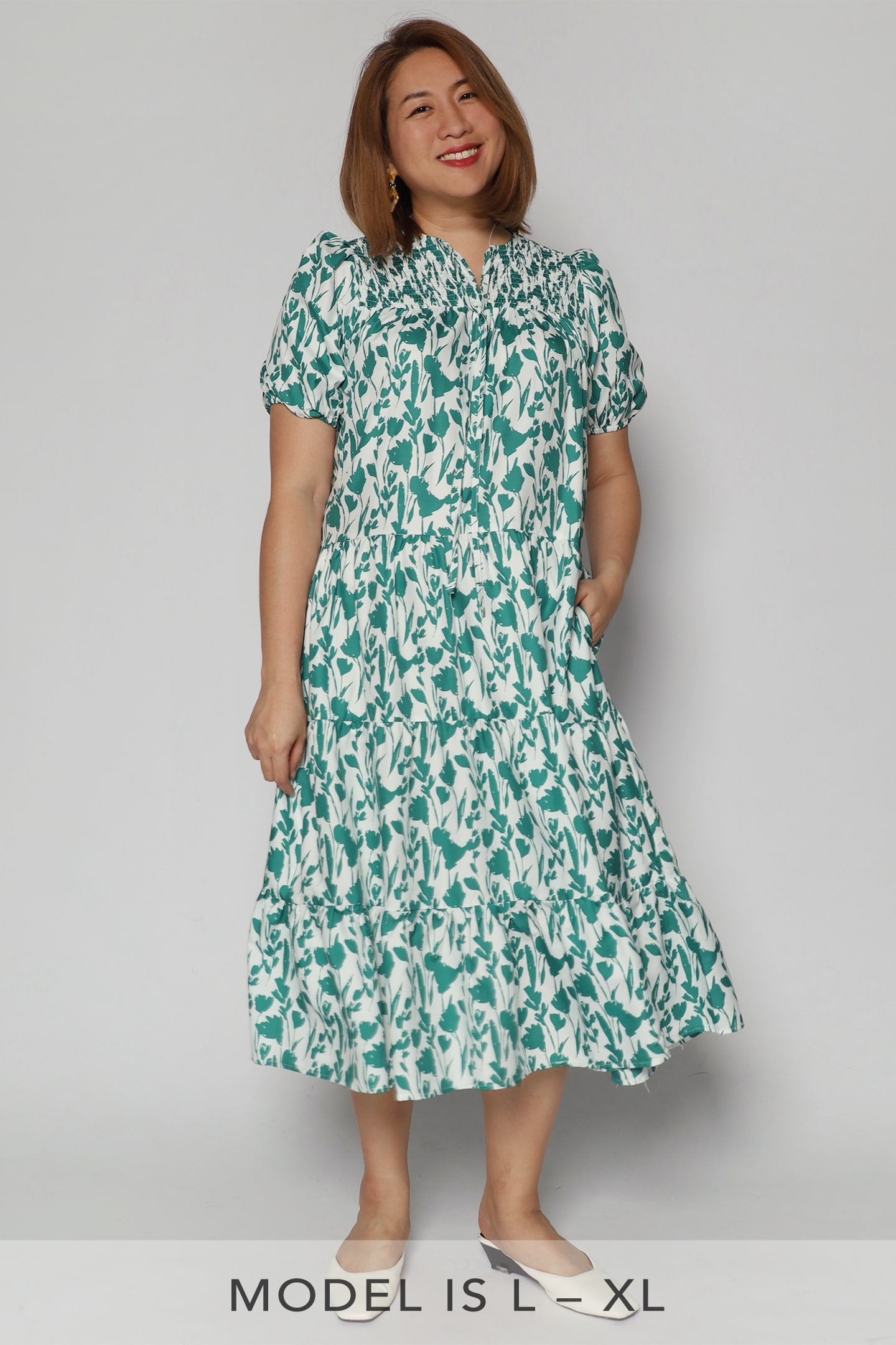 Alina Dress in Rainforest