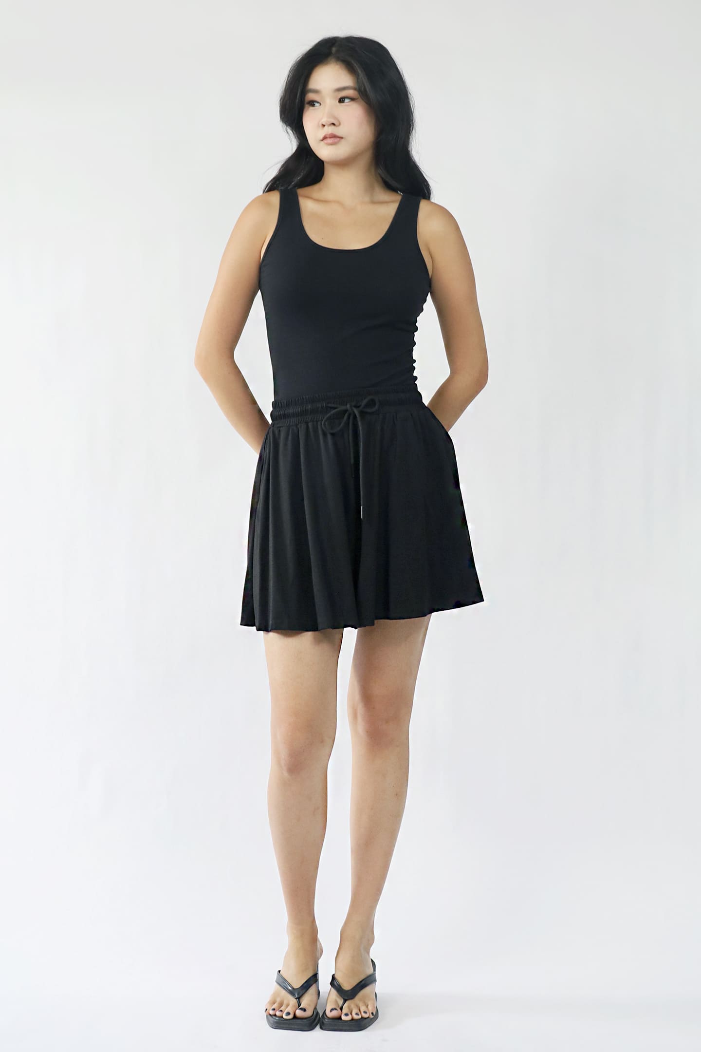 TENCEL - All Hours Shorts in Black