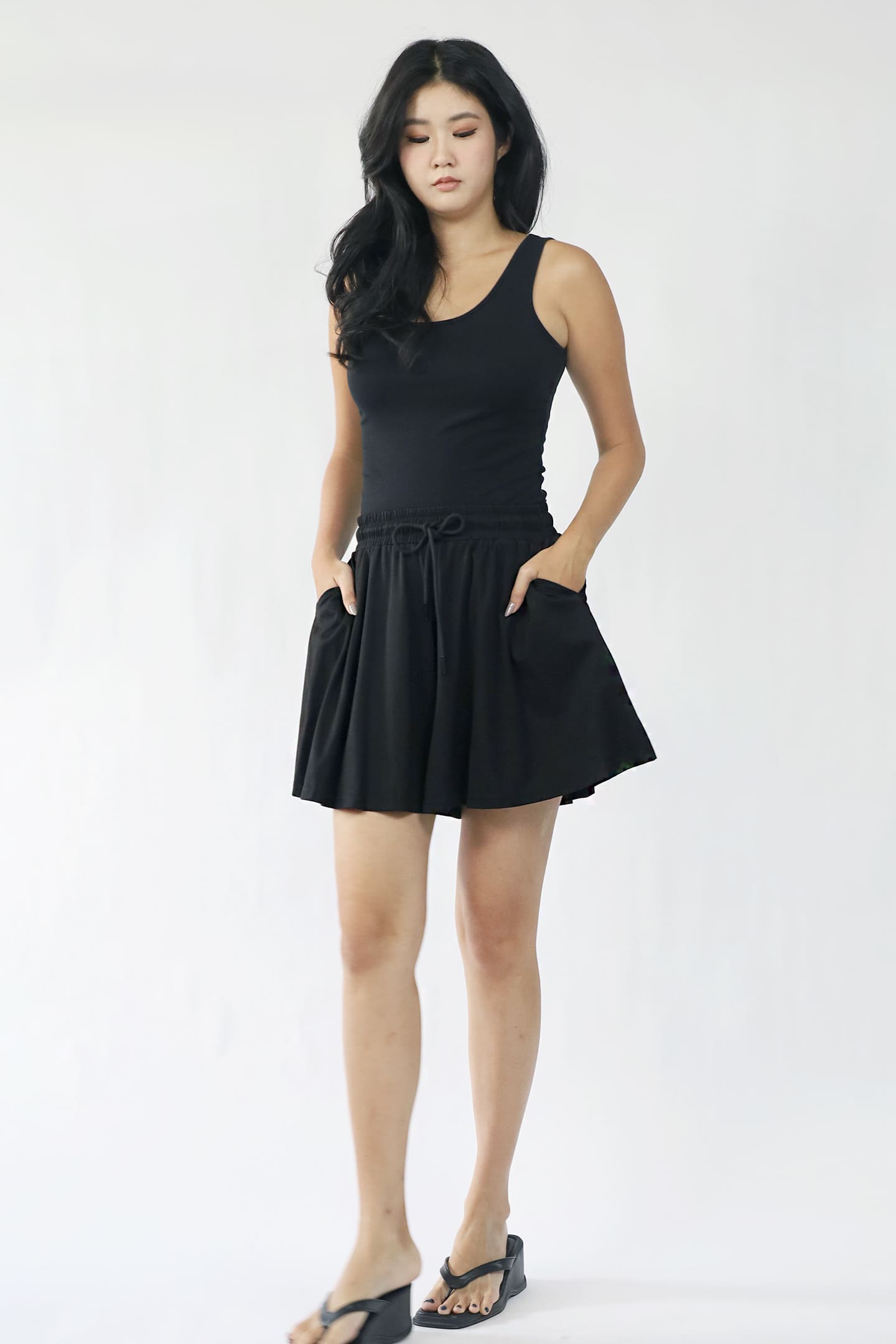 TENCEL - All Hours Shorts in Black
