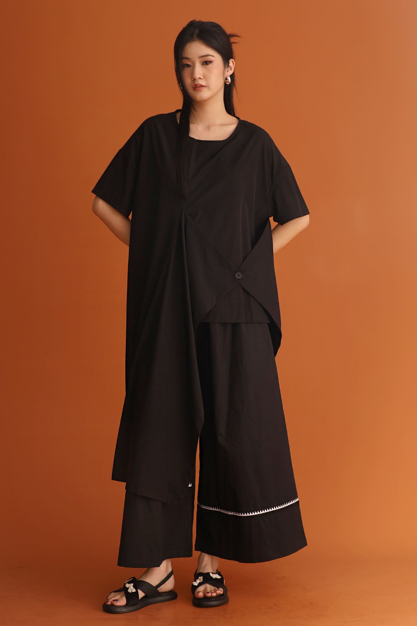 CHOSEN - All Star Side Drape Top