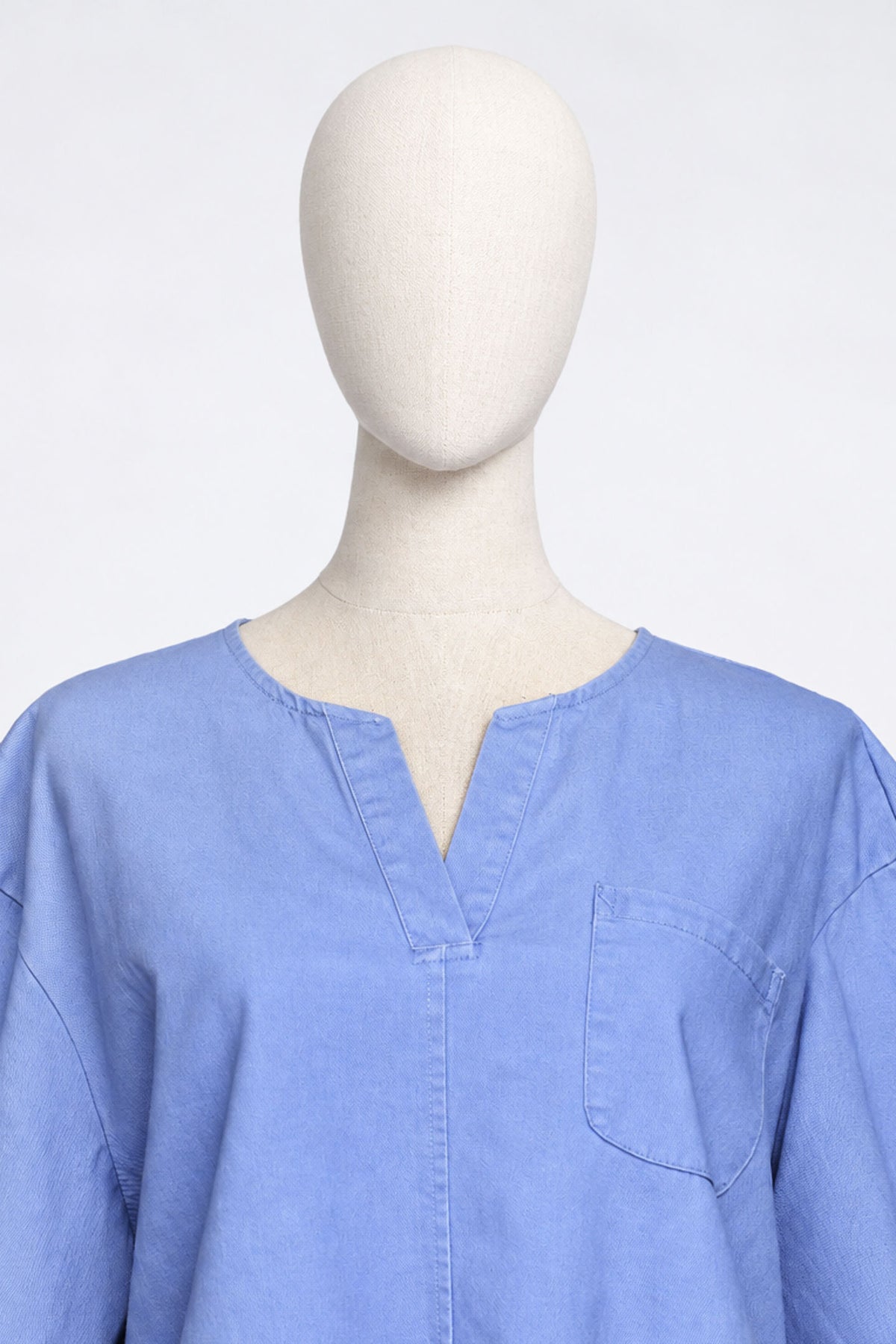 PO - Amari Denim Top in Blue
