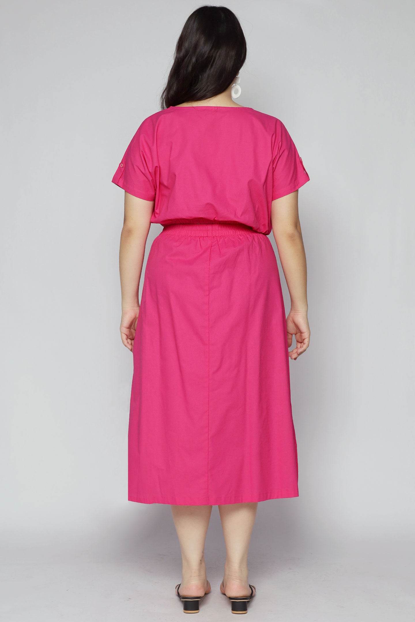 Angel 2 in 1 Skirt Set in Bloom Pink