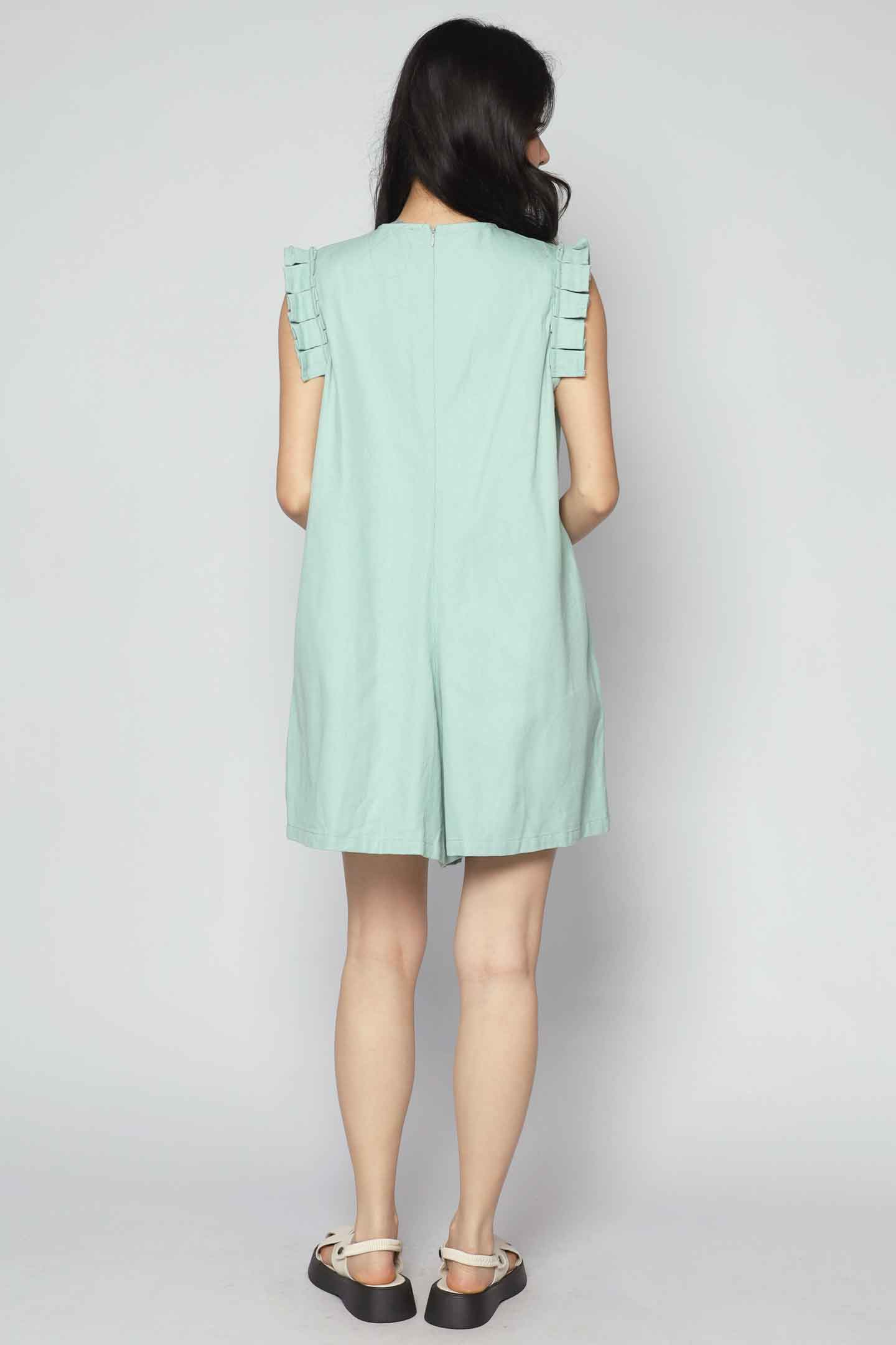 Aniya Playsuit in Mint