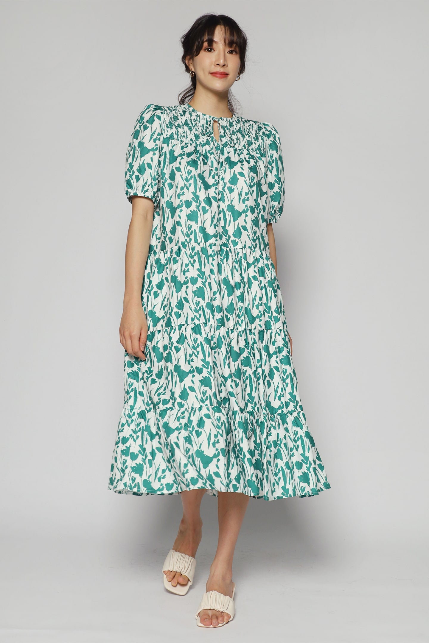 Alina Dress in Rainforest