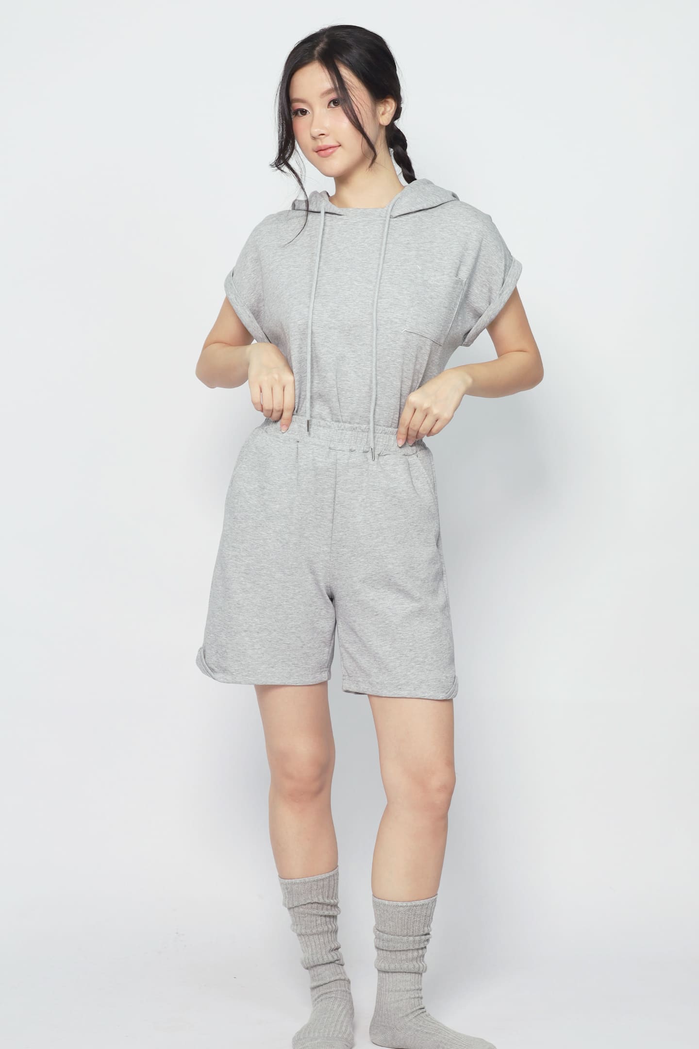 JOY - Arlo 2 in 1 Hoodie Top and Shorts Set