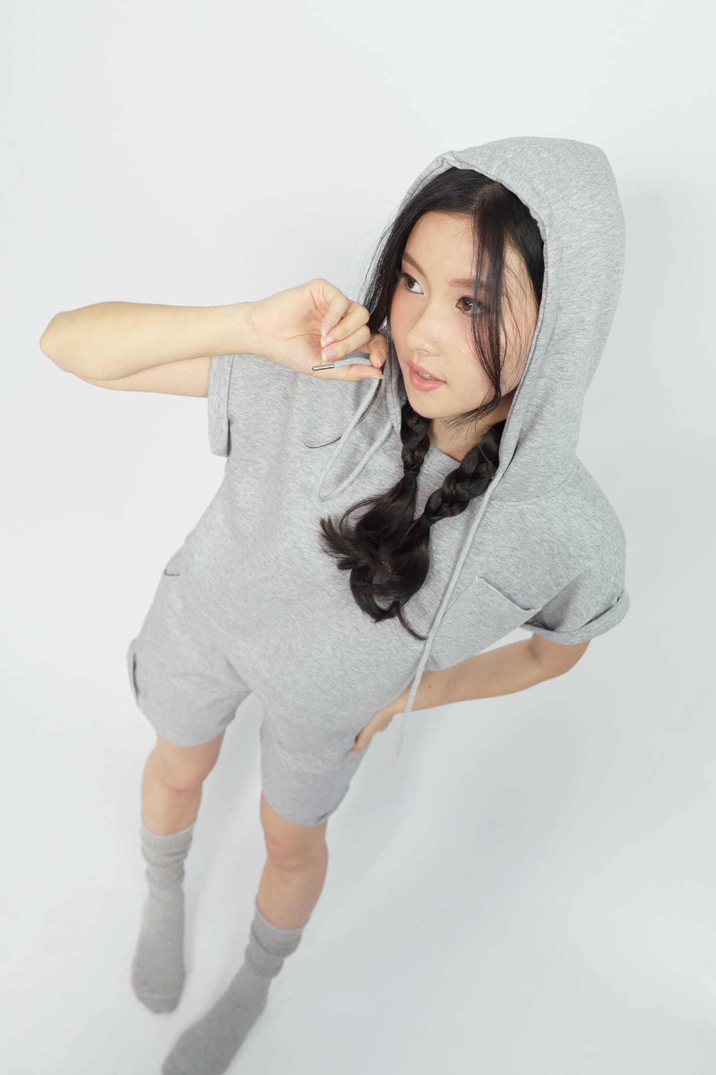 JOY - Arlo 2 in 1 Hoodie Top and Shorts Set