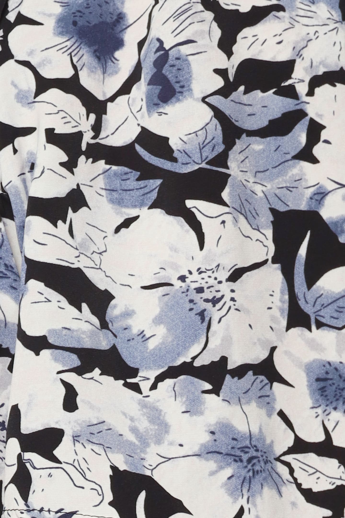 Astha Dress in Blue Floral