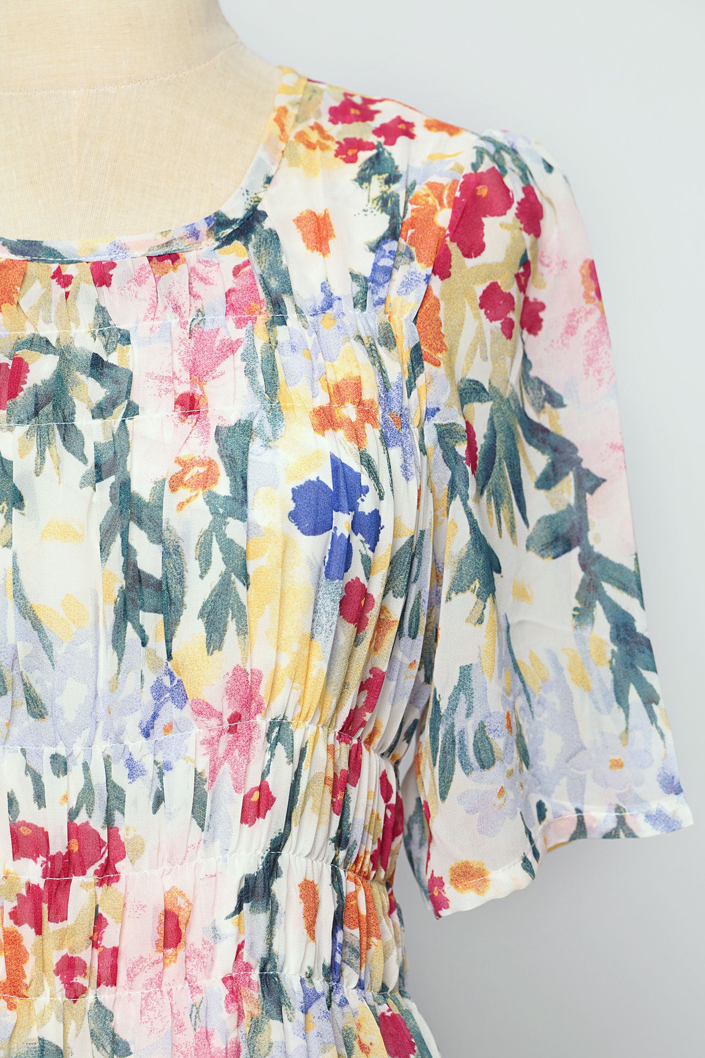 PO - Astha Dress in Monet Garden