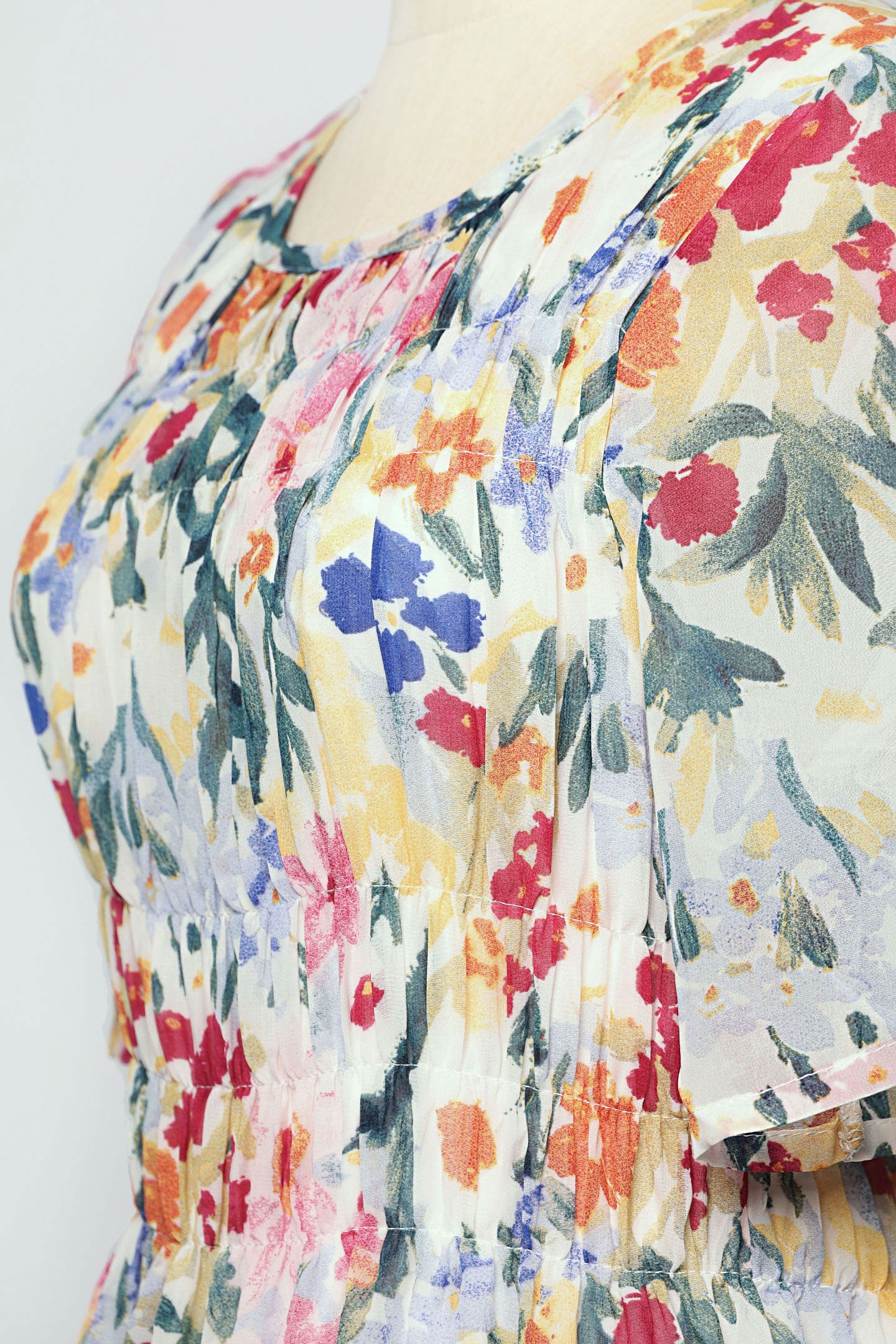 PO - Astha Dress in Monet Garden