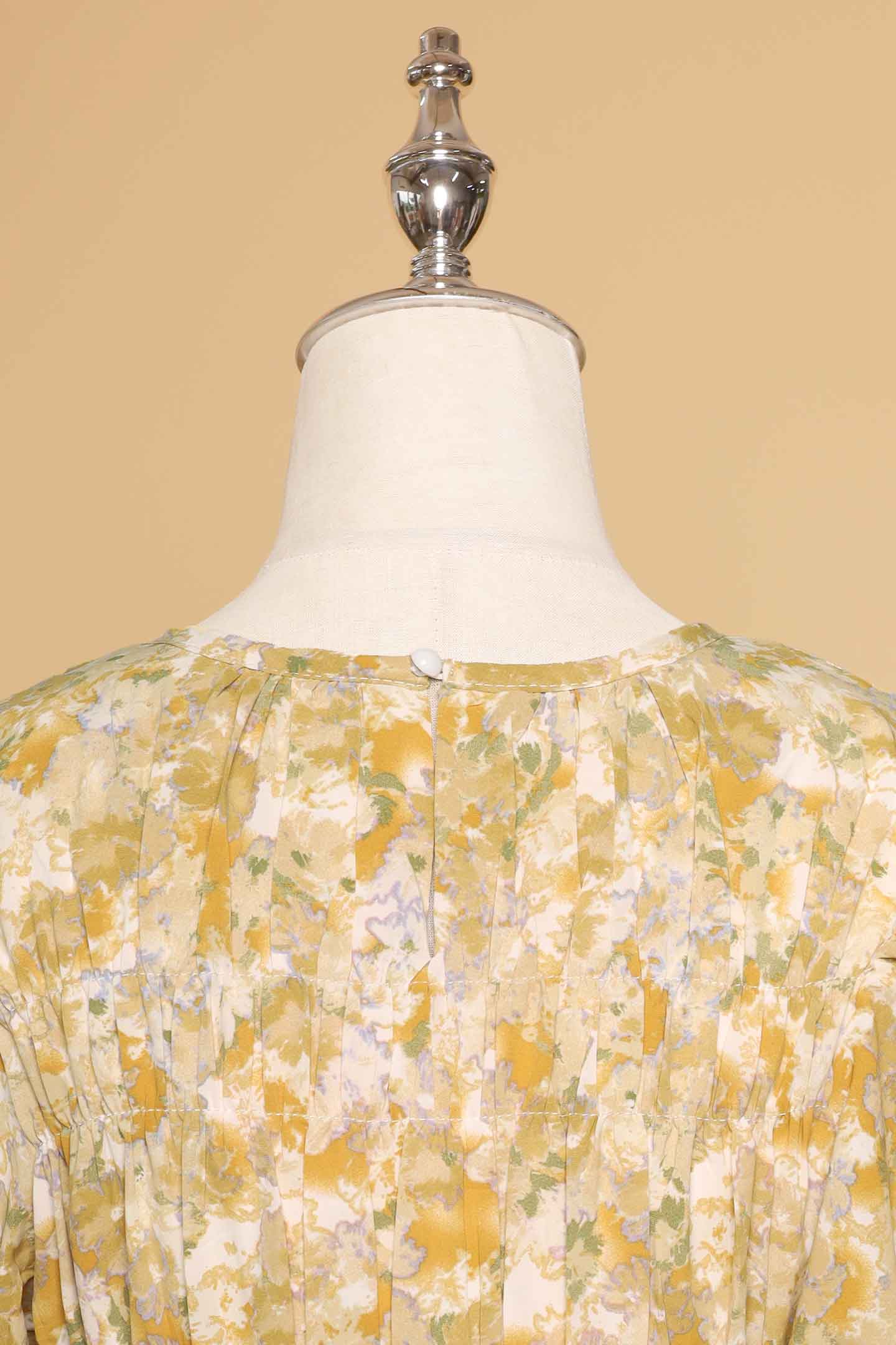 PO - Astha Dress in Yellow Lover's Garden