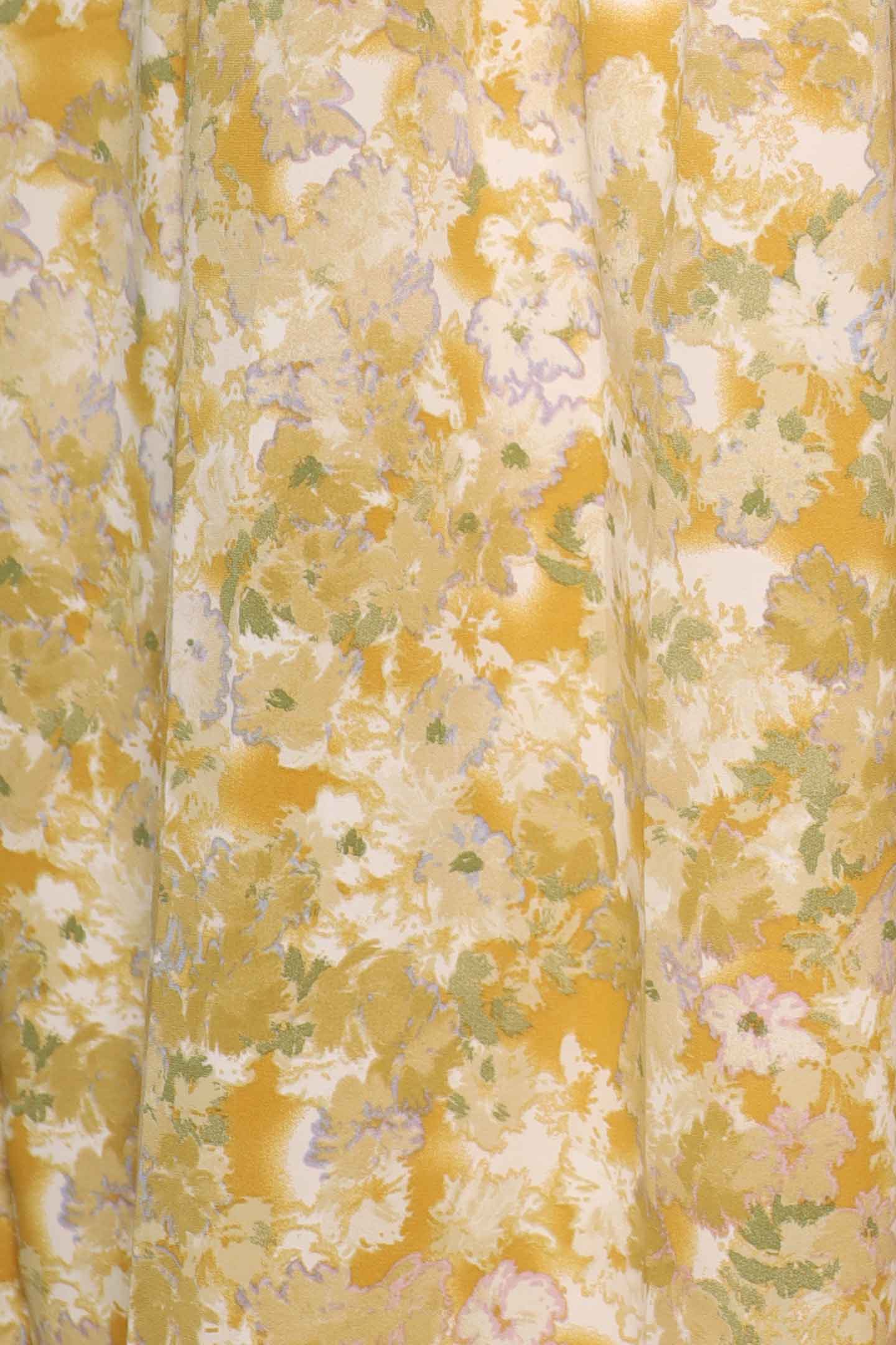 PO - Astha Dress in Yellow Lover's Garden