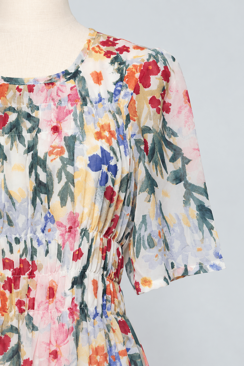 PO - Astha Dress in Monet Garden