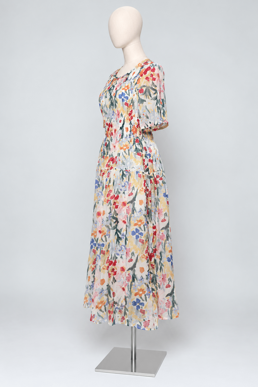 PO - Astha Dress in Monet Garden