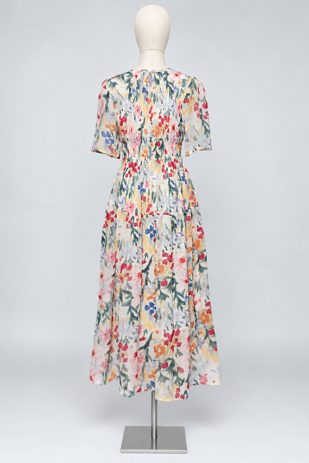 PO - Astha Dress in Monet Garden