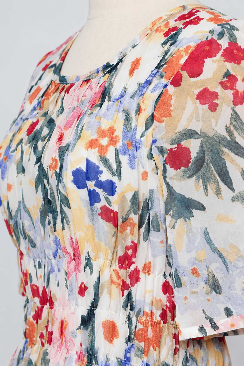 PO - Astha Dress in Monet Garden
