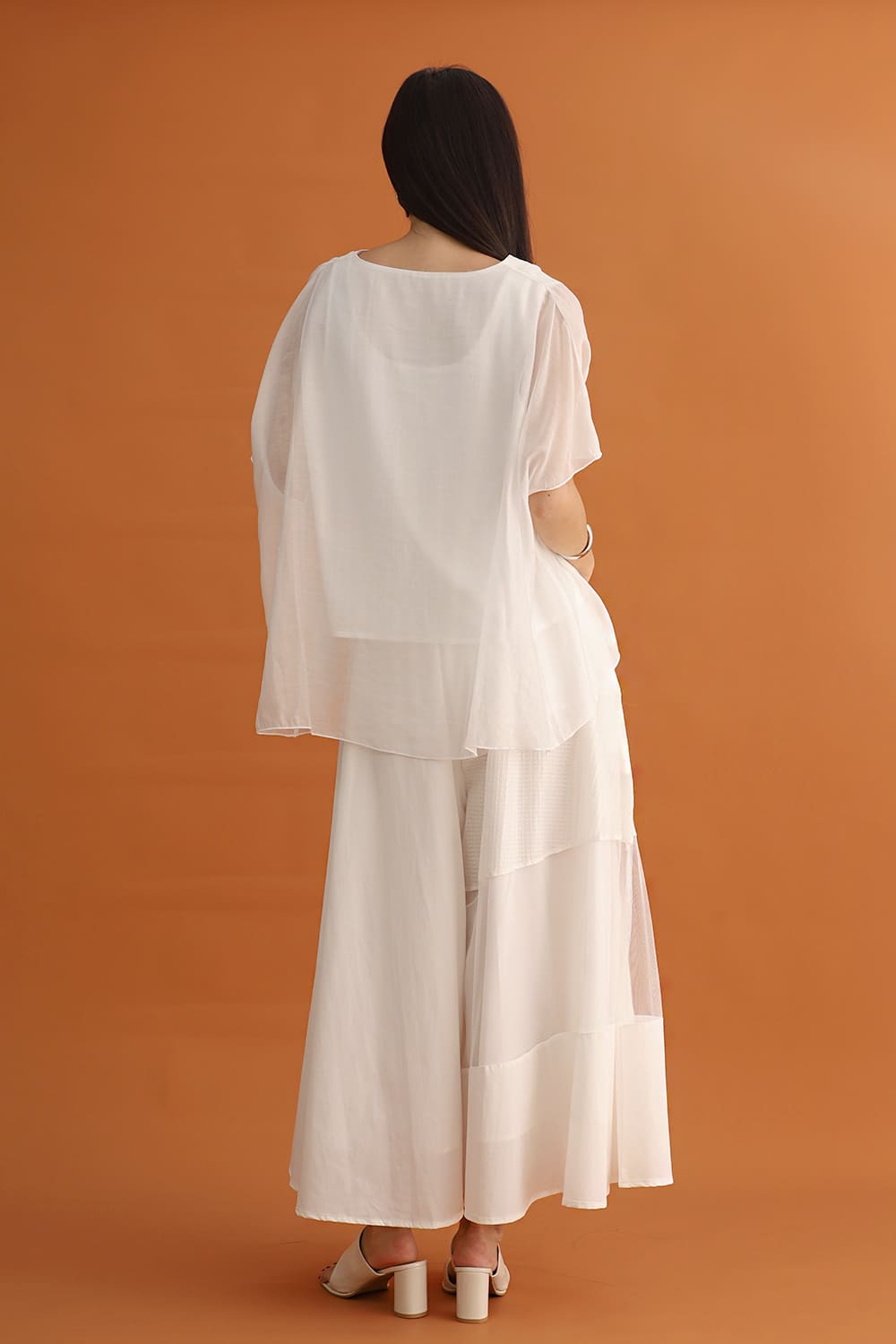 CHOSEN - Atlas Mesh Top in White