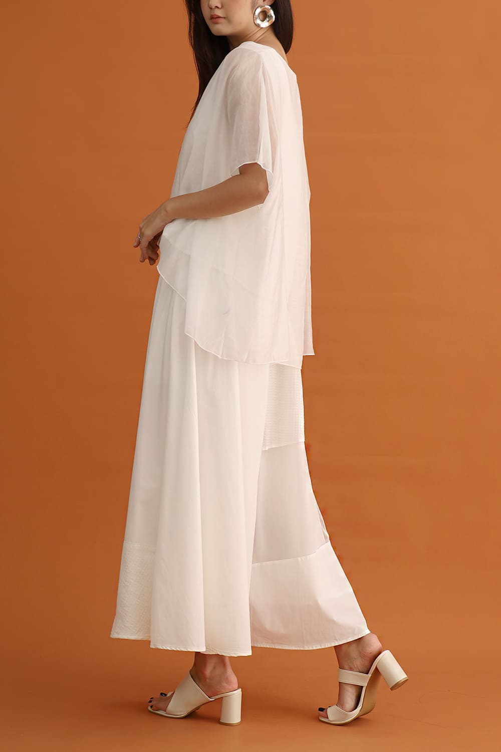 CHOSEN - Atlas Mesh Top in White
