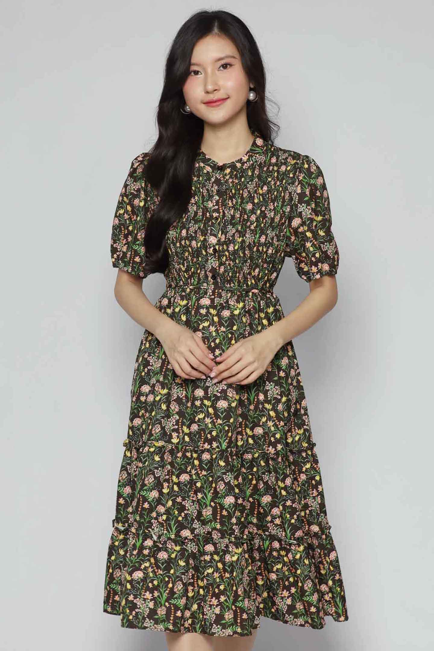 Aurora Dress (V2) in Eden Field