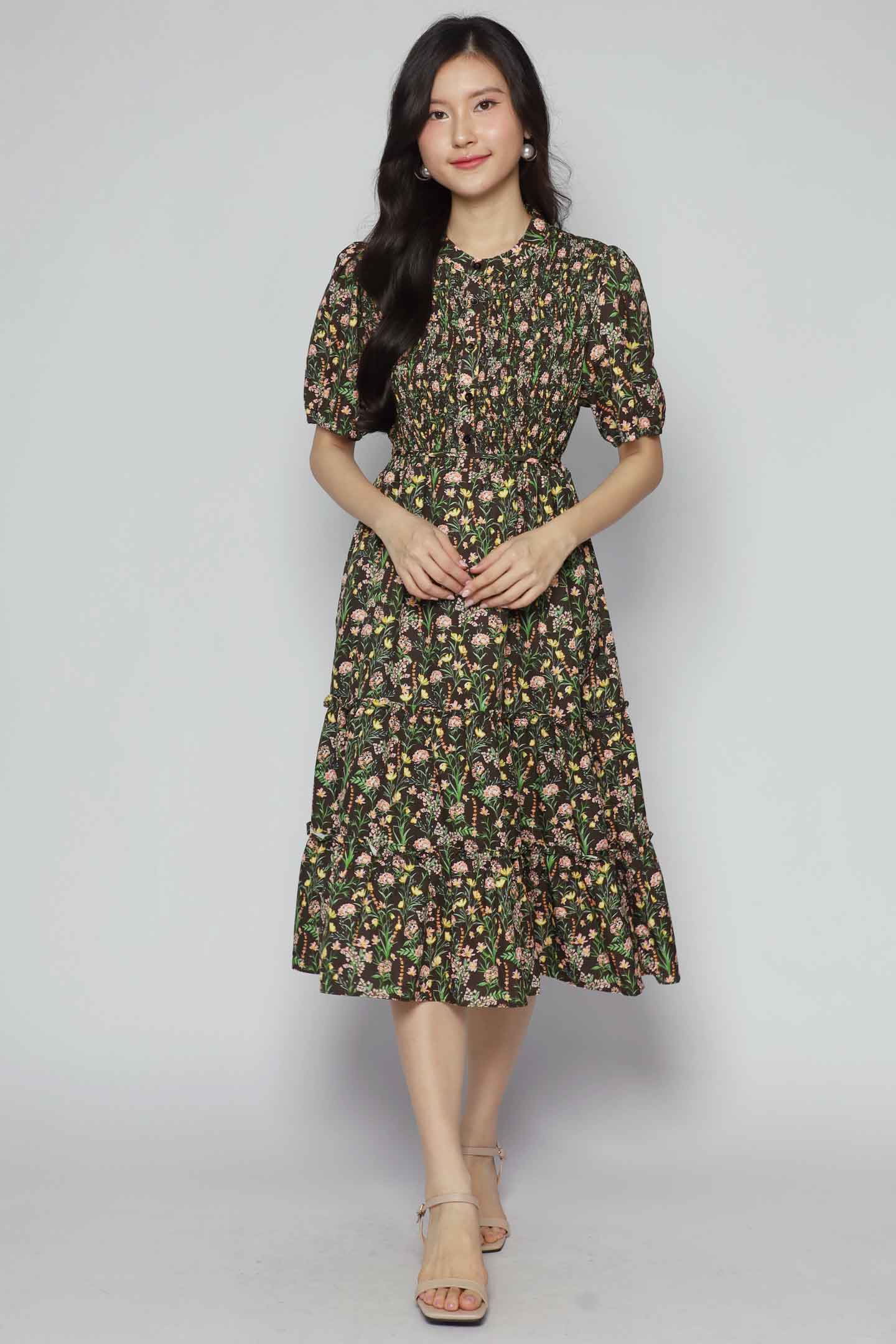 Aurora Dress (V2) in Eden Field