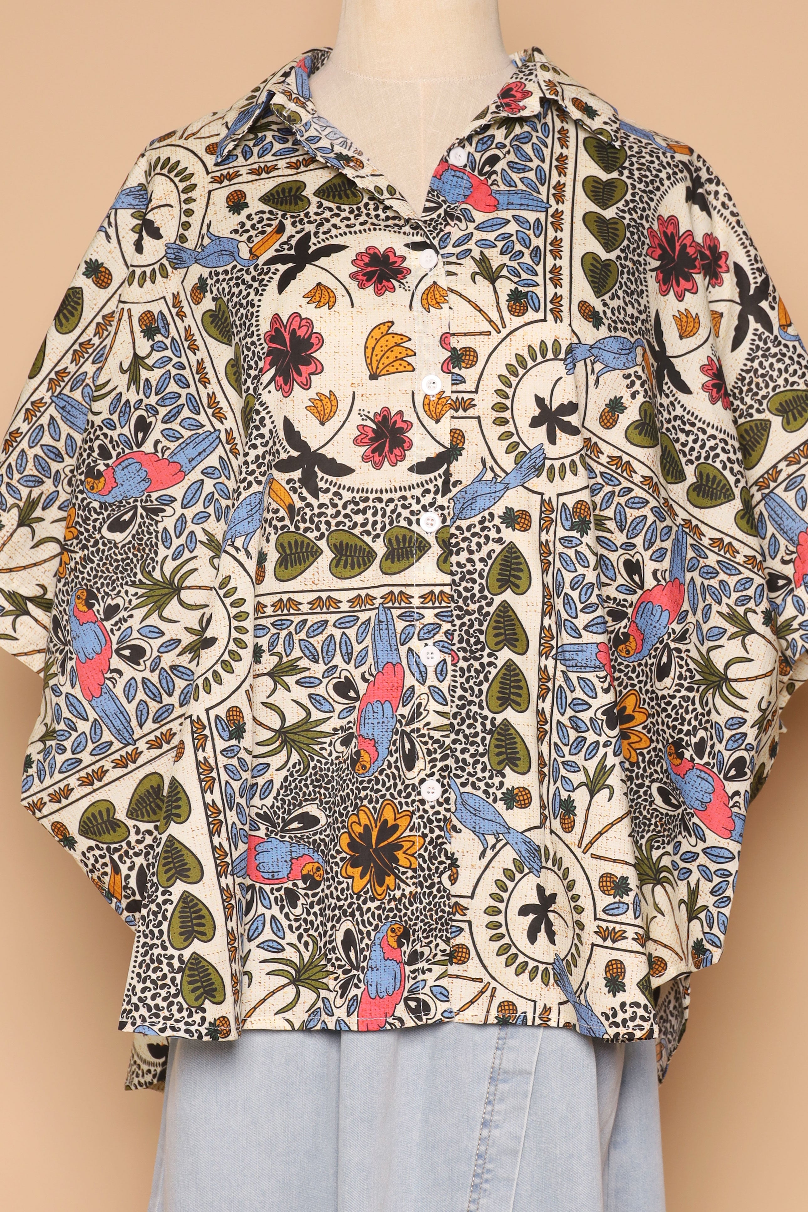 PO - Avo Shirt in Parrot Petal