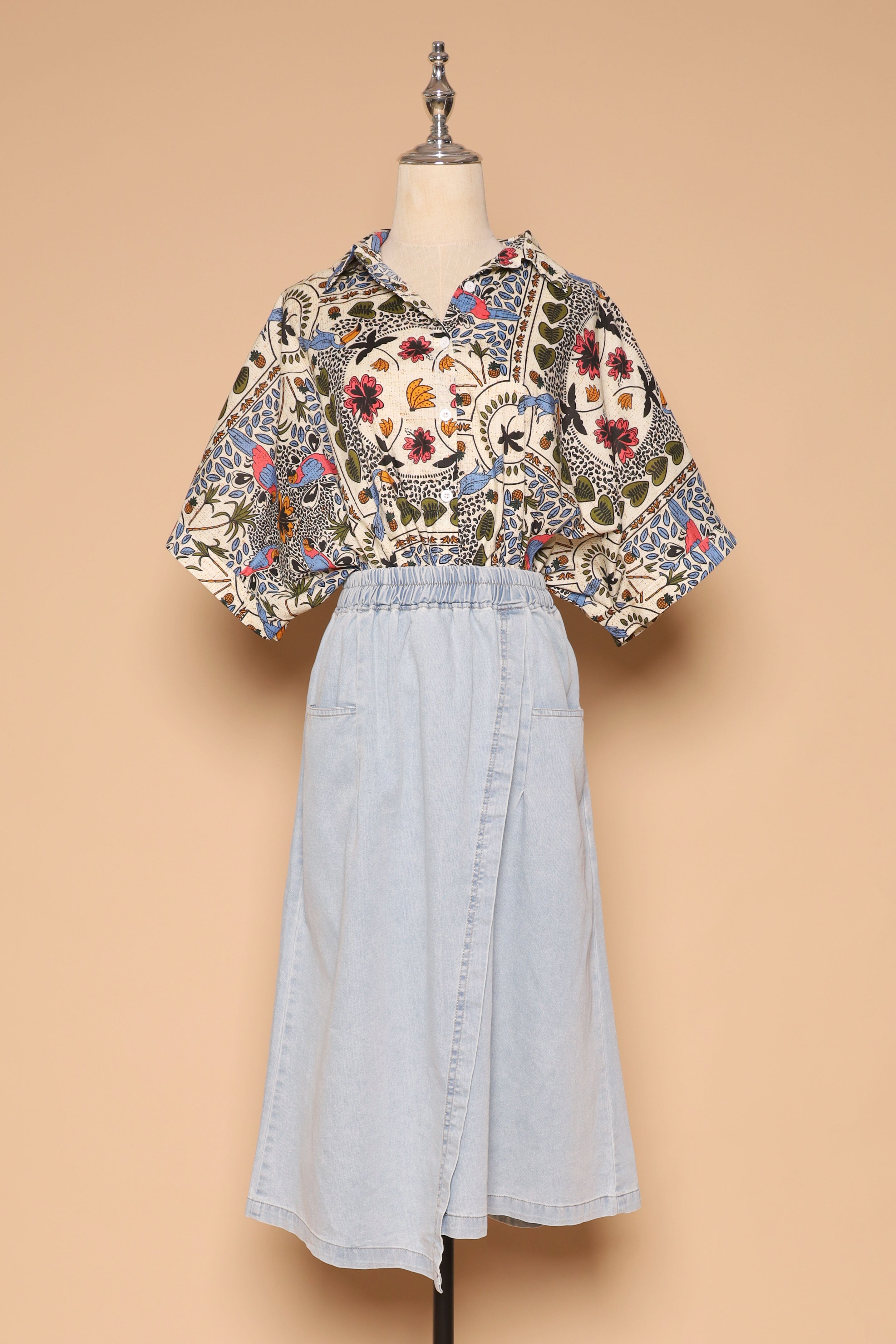 PO - Avo Shirt in Parrot Petal