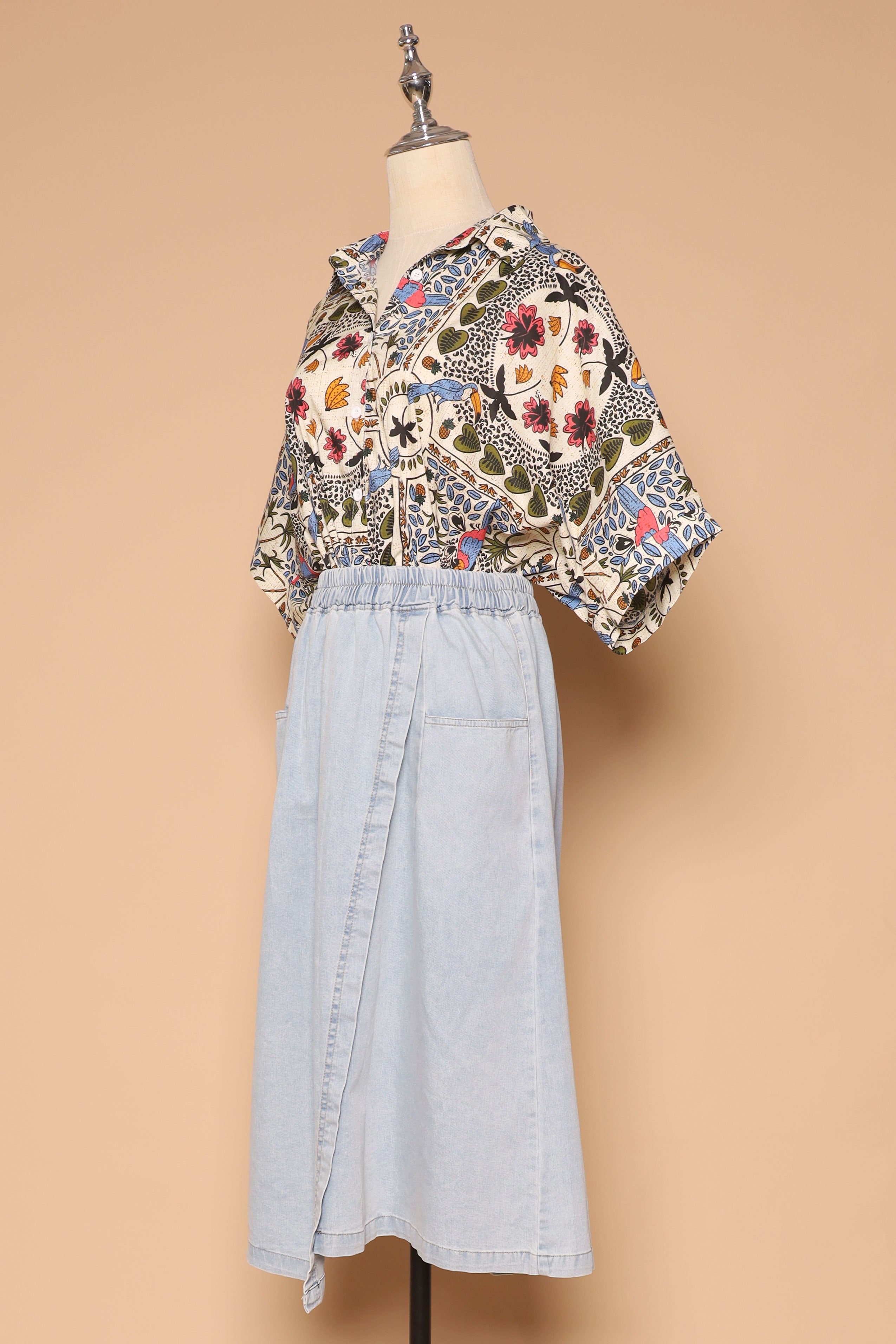 PO - Avo Shirt in Parrot Petal