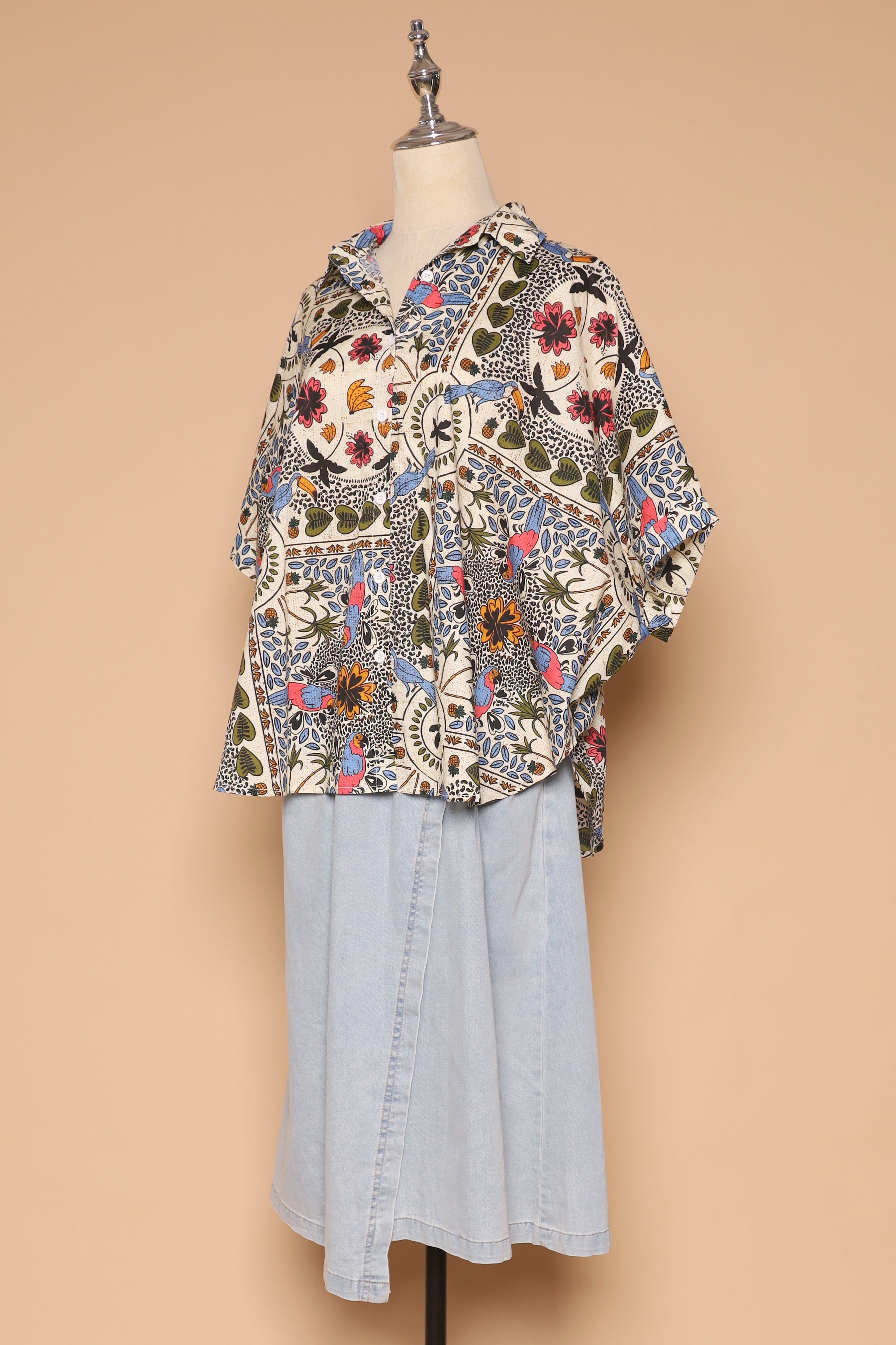 PO - Avo Shirt in Parrot Petal
