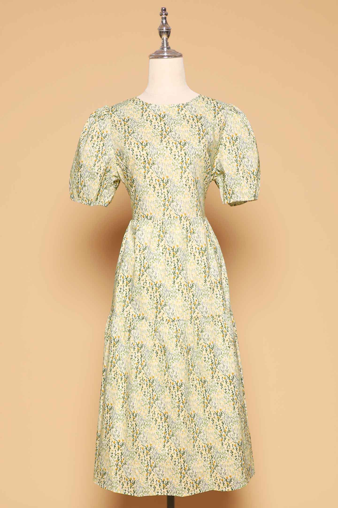 PO - Avril Dress in Lemon Field